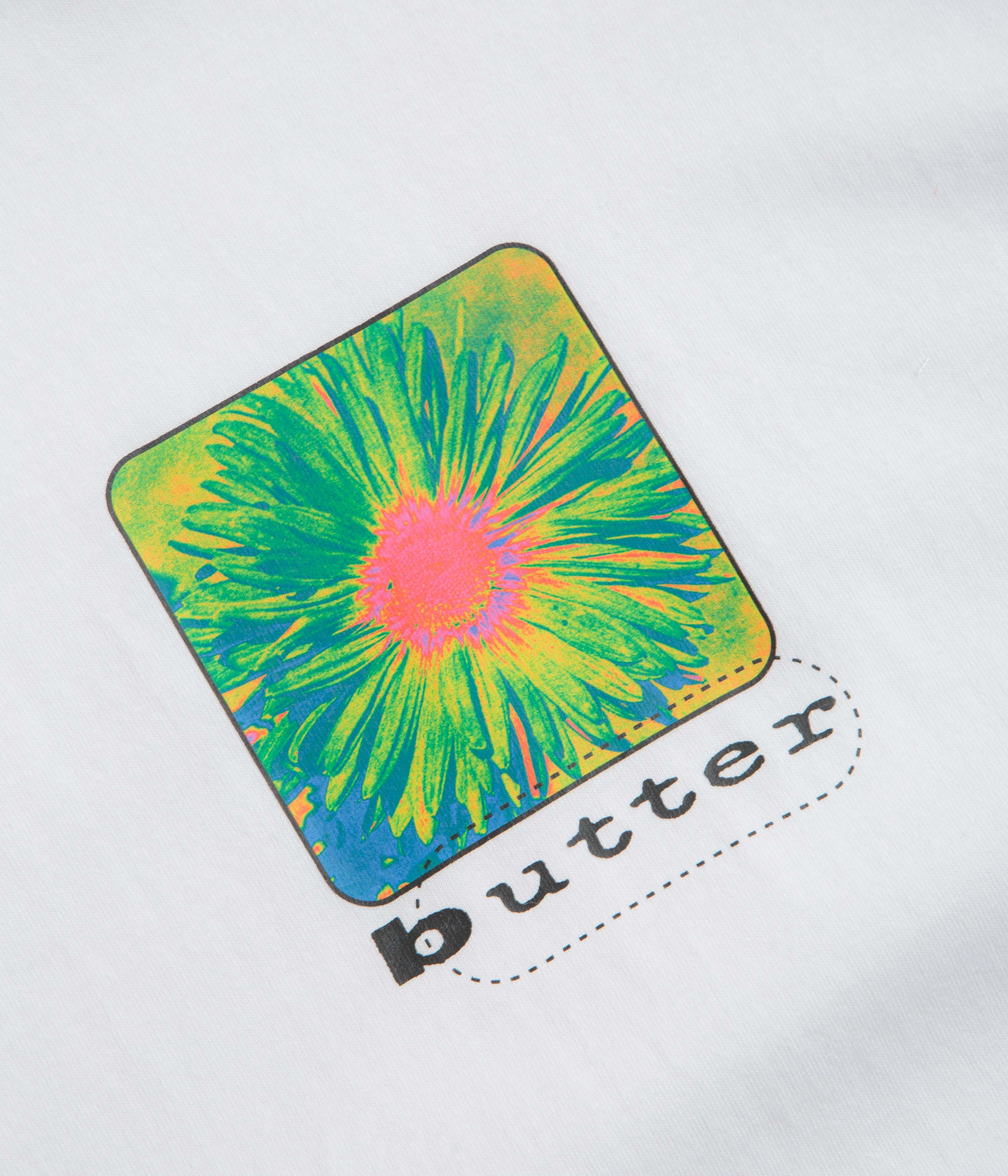 slim fit Butter Goods Daisy T-Shirt - White