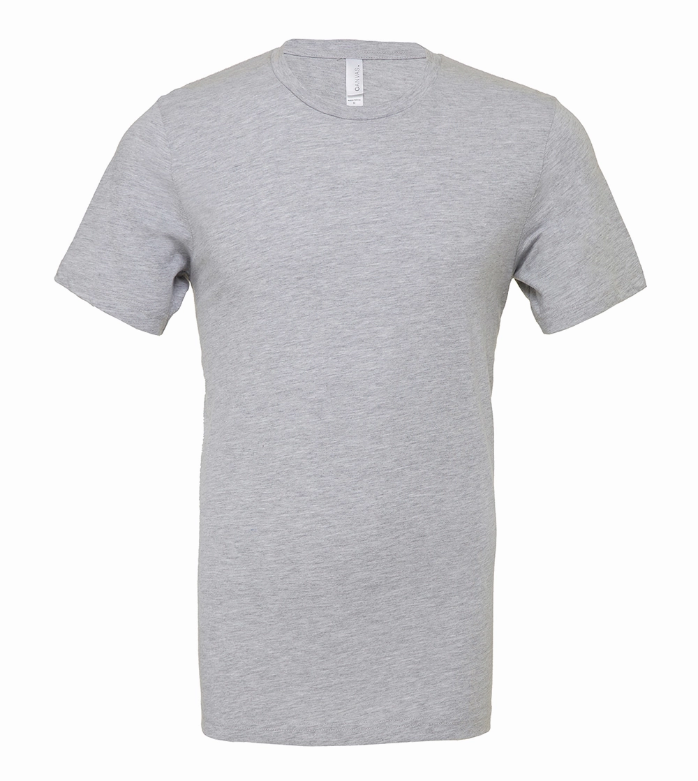 Unisex Heather Short Sleeve T-Shirt | ATHLETIC HEATHER Pocket Reinforcement