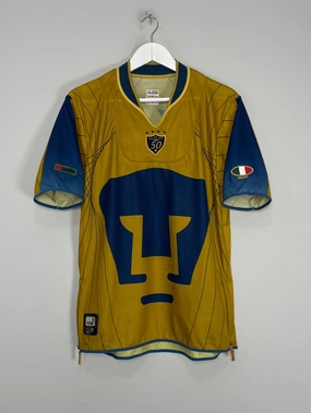2003/04 UNAM PUMAS *50 YEAR* SPECIAL SHIRT (M) LOTTO Ventilated Back Panels