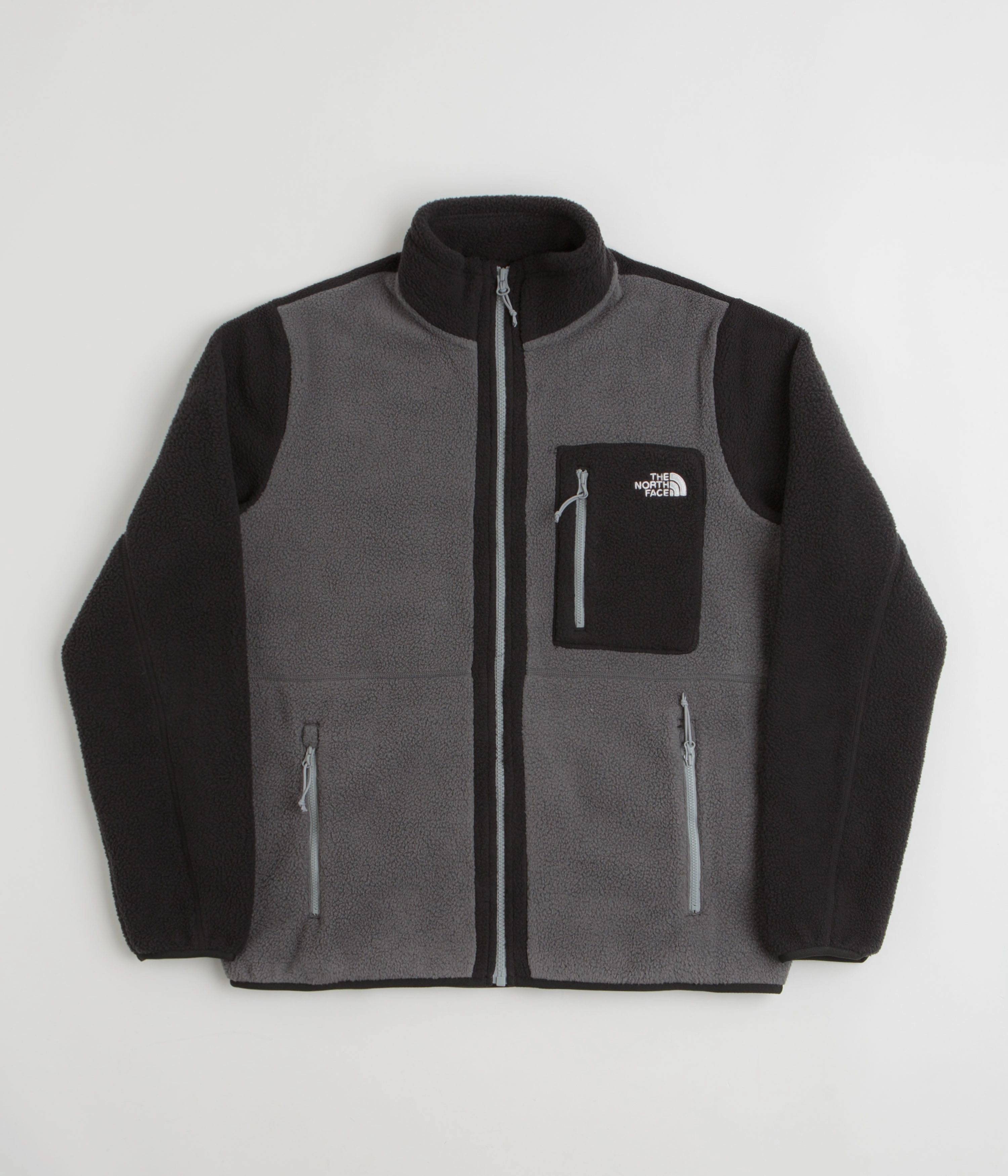 The North Face Yumiori Full Zip Fleece - Anthracite Grey / TNF Black Weather Change