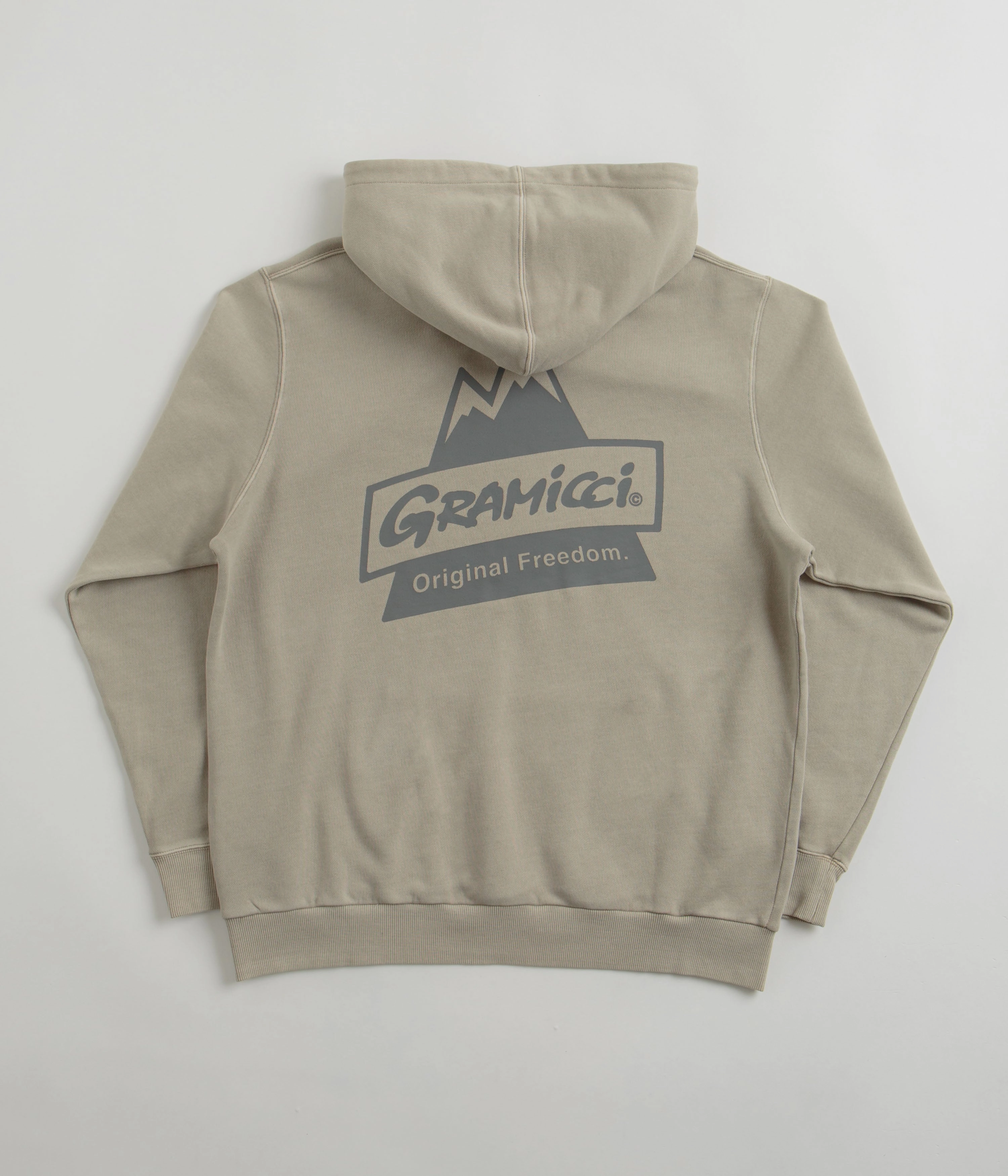 Quick Drying Gramicci Peak Hoodie - Oatmeal Pigment