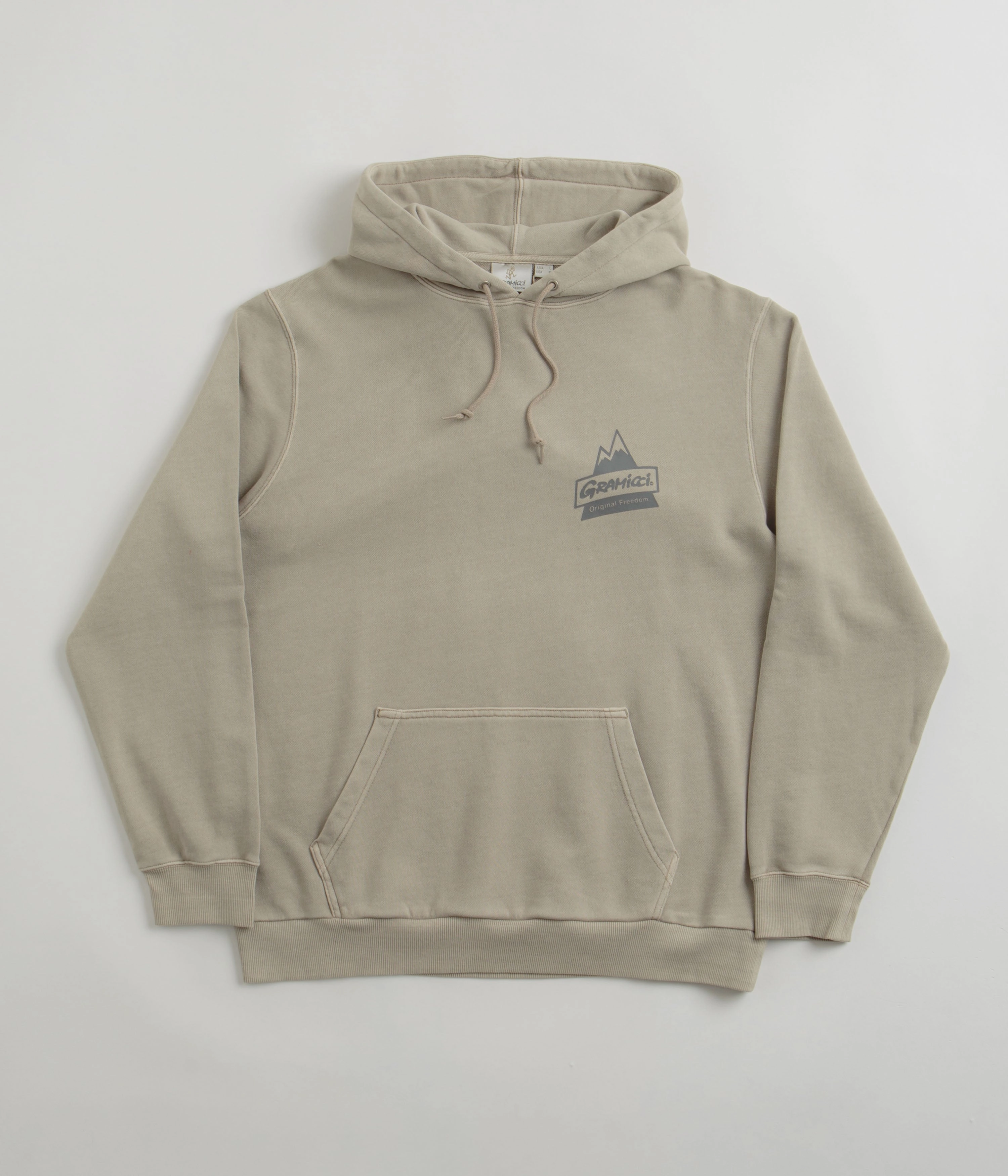 Cropped Style gardening wear Gramicci Peak Hoodie - Oatmeal Pigment
