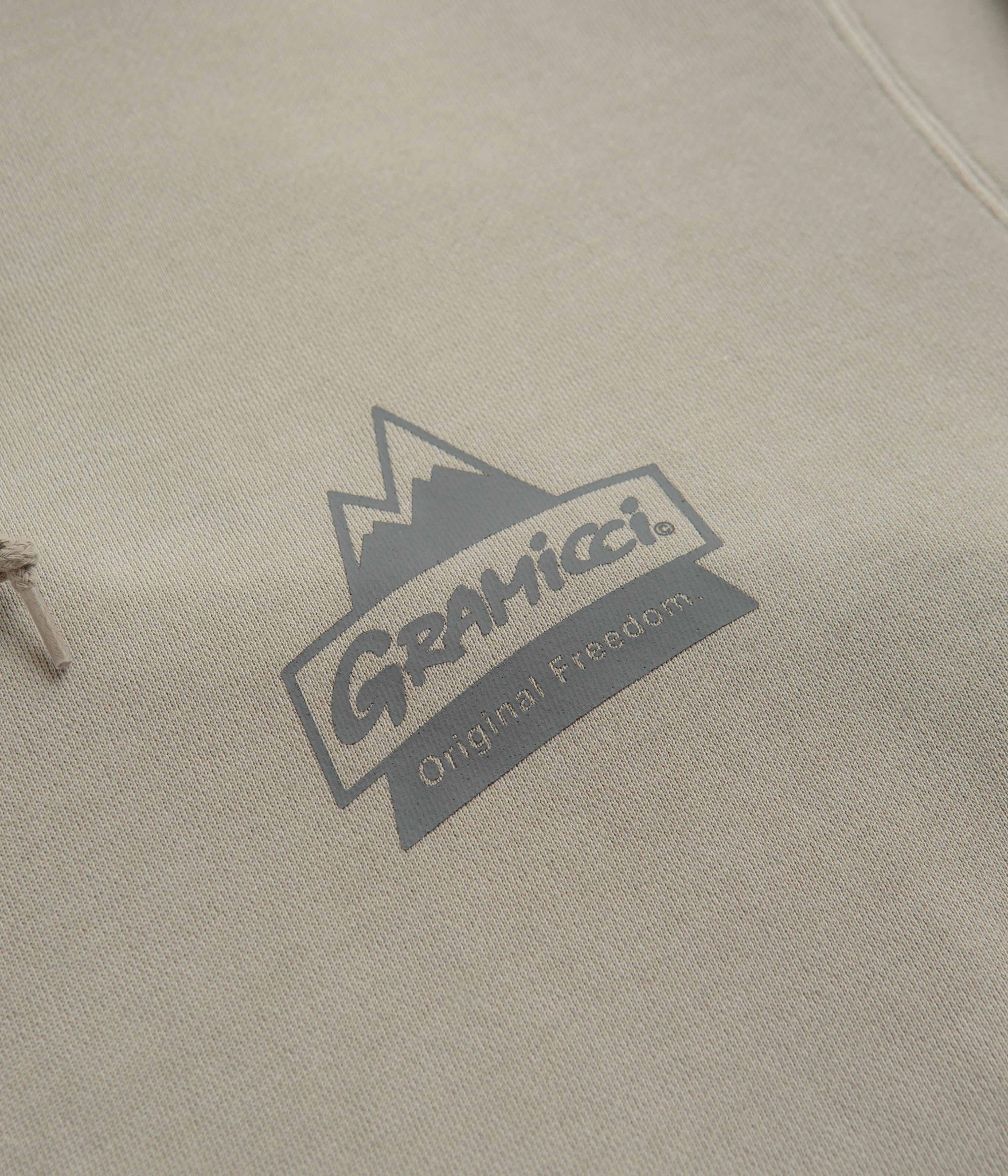 Eco Friendly Textiles European style Gramicci Peak Hoodie - Oatmeal Pigment