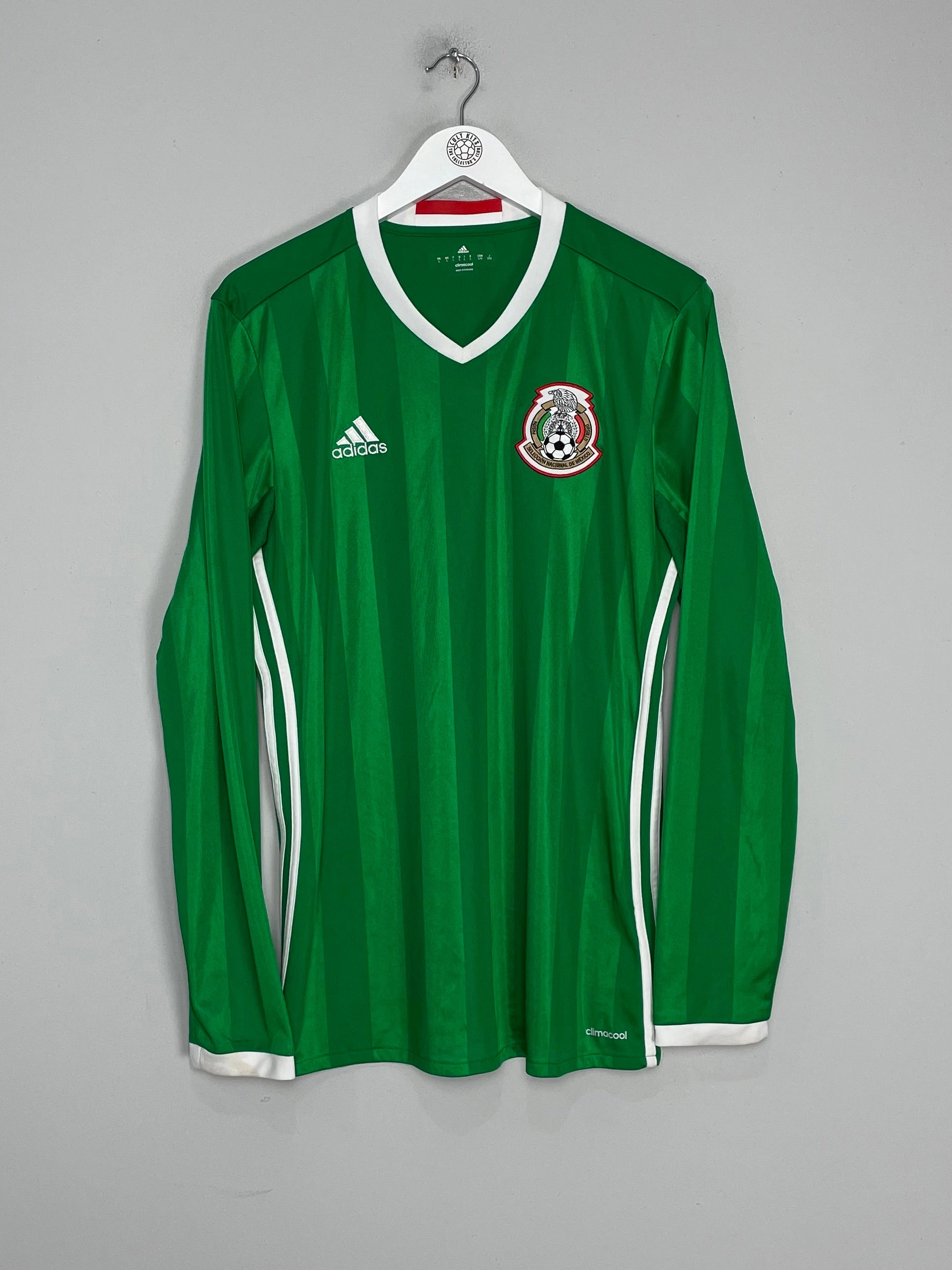 2016/17 MEXICO L/S HOME SHIRT (L) ADIDAS Weightless Layer