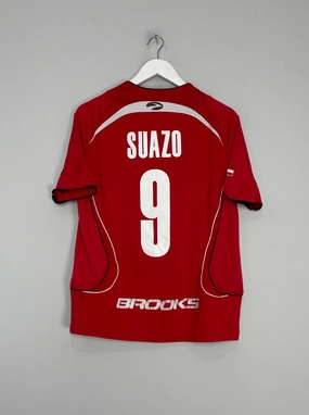 2007/09 CHILE SUAZO #9 HOME SHIRT (S) BROOKS Air Control Energy Comfort