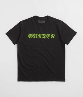 Garden Mirage T-Shirt - Black / Green Comfy Pieces