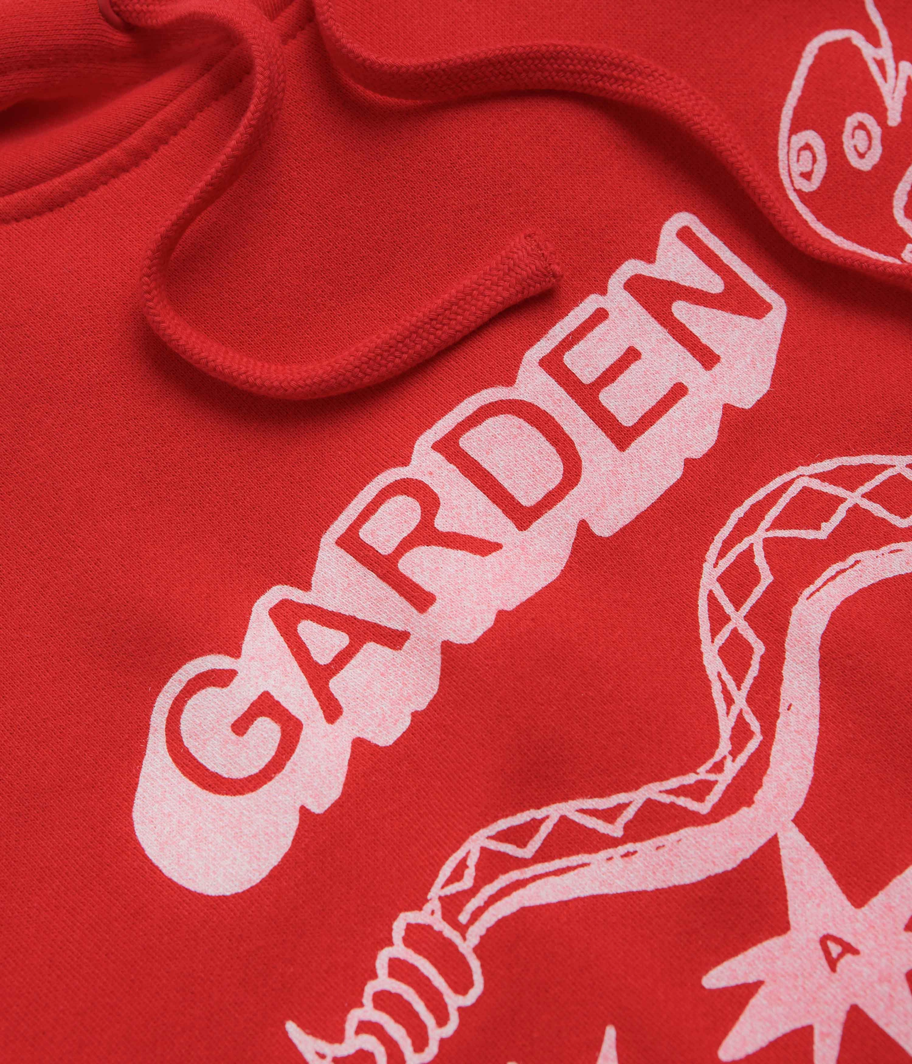 Garden SN4KES Hoodie - Red Sport Day Non Restrictive Cut