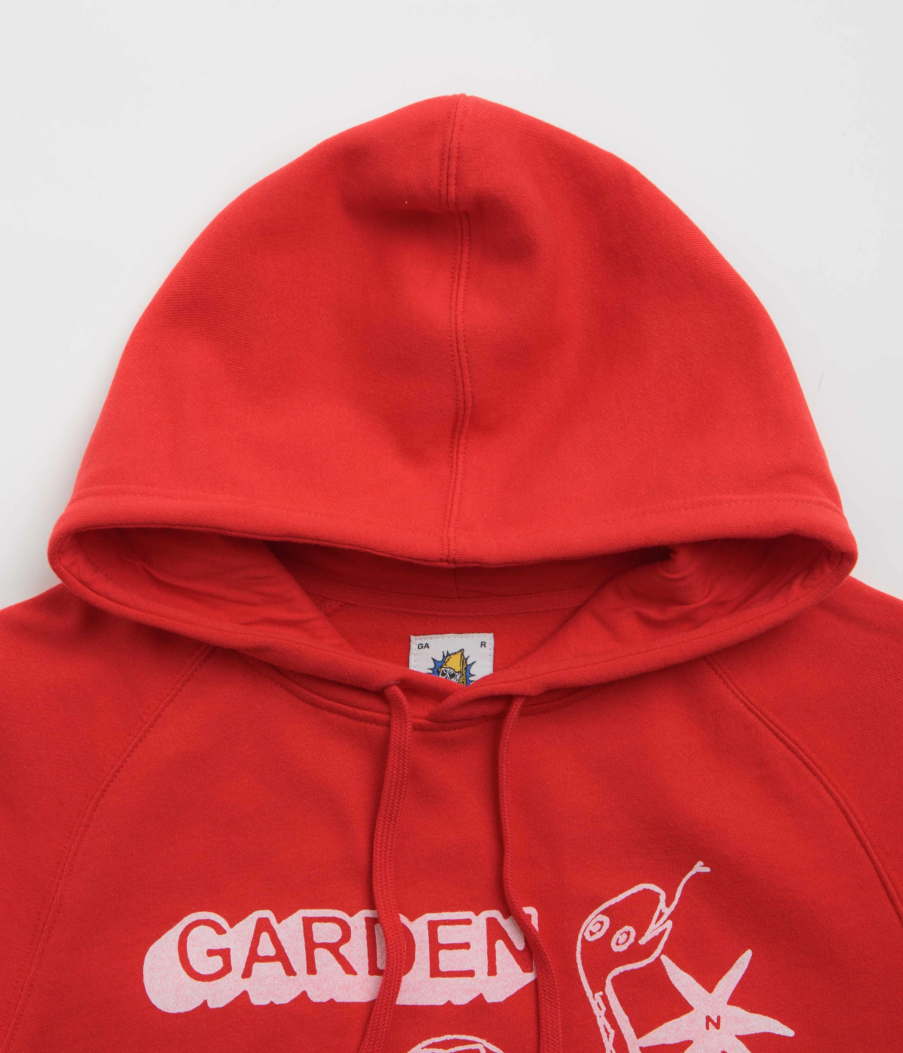 Garden SN4KES Hoodie - Red Instant Sellout Lifestyle Mode
