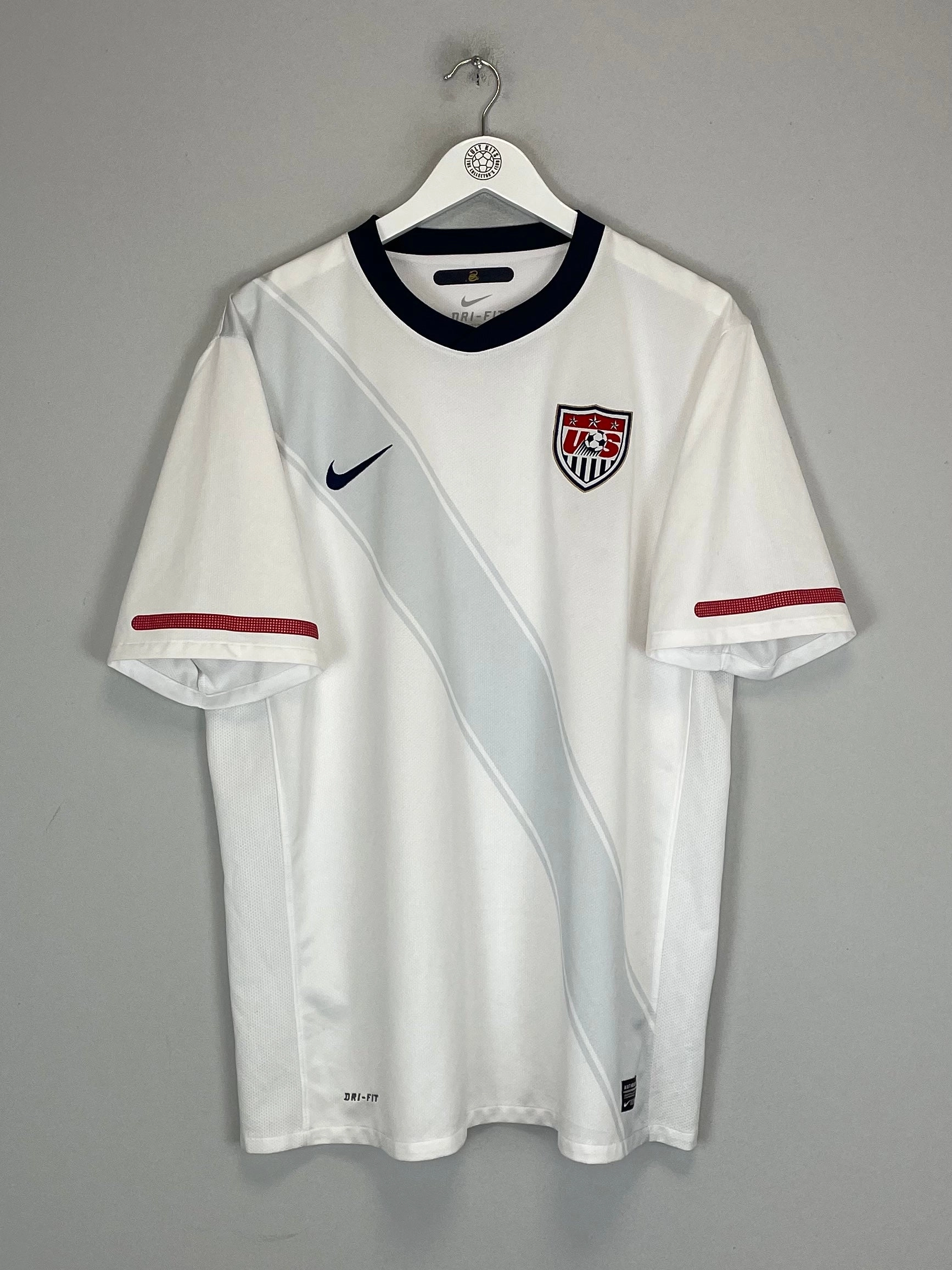 No Slip Grip 2010/11 USA HOME SHIRT (XL) NIKE