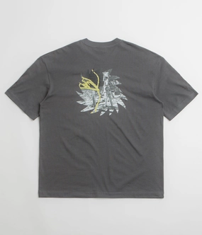 Poetic Collective Space T-Shirt - Iron Grey Timeless Wear