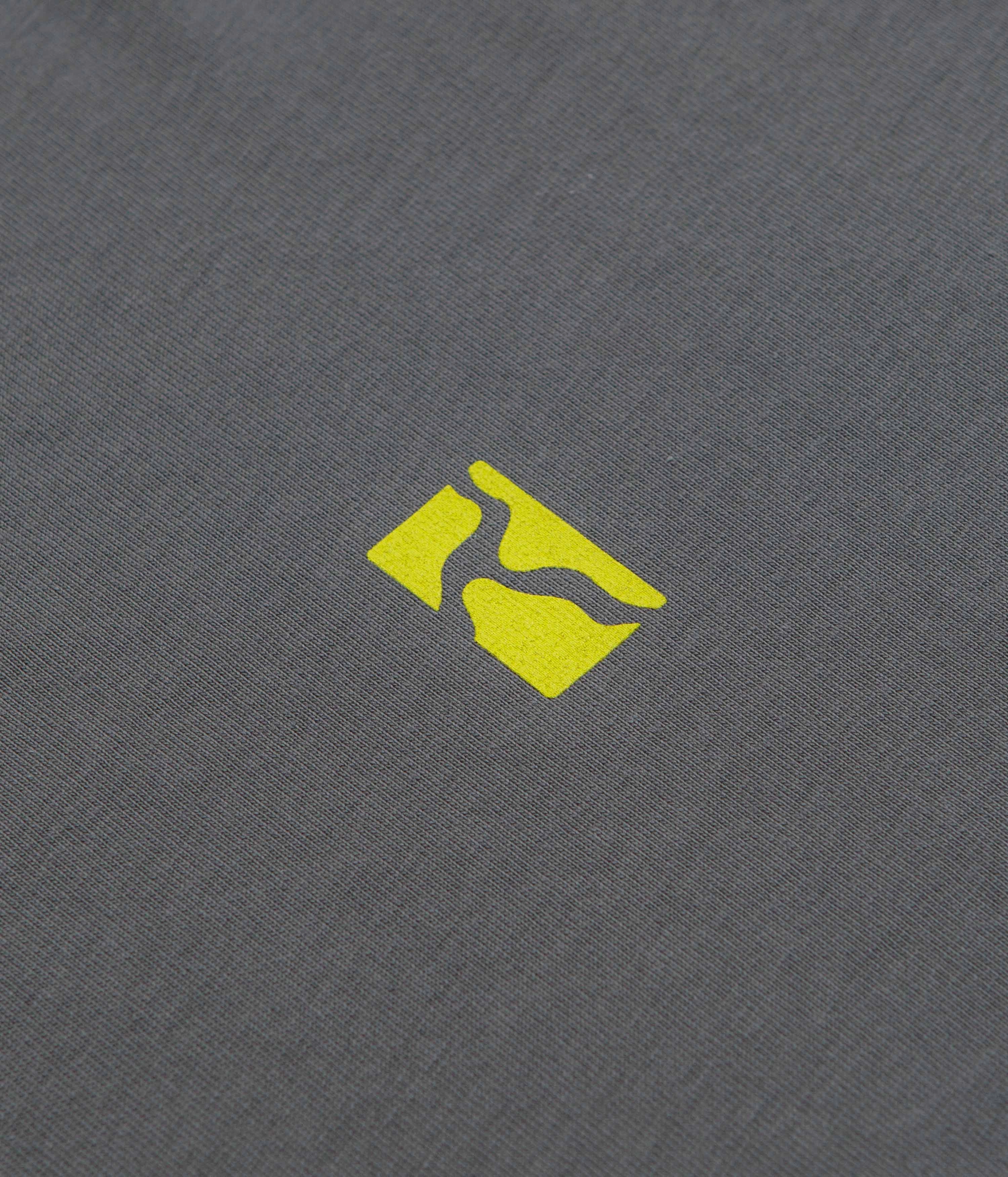 Poetic Collective Space T-Shirt - Iron Grey Cozy Wearable Elderly Comfort