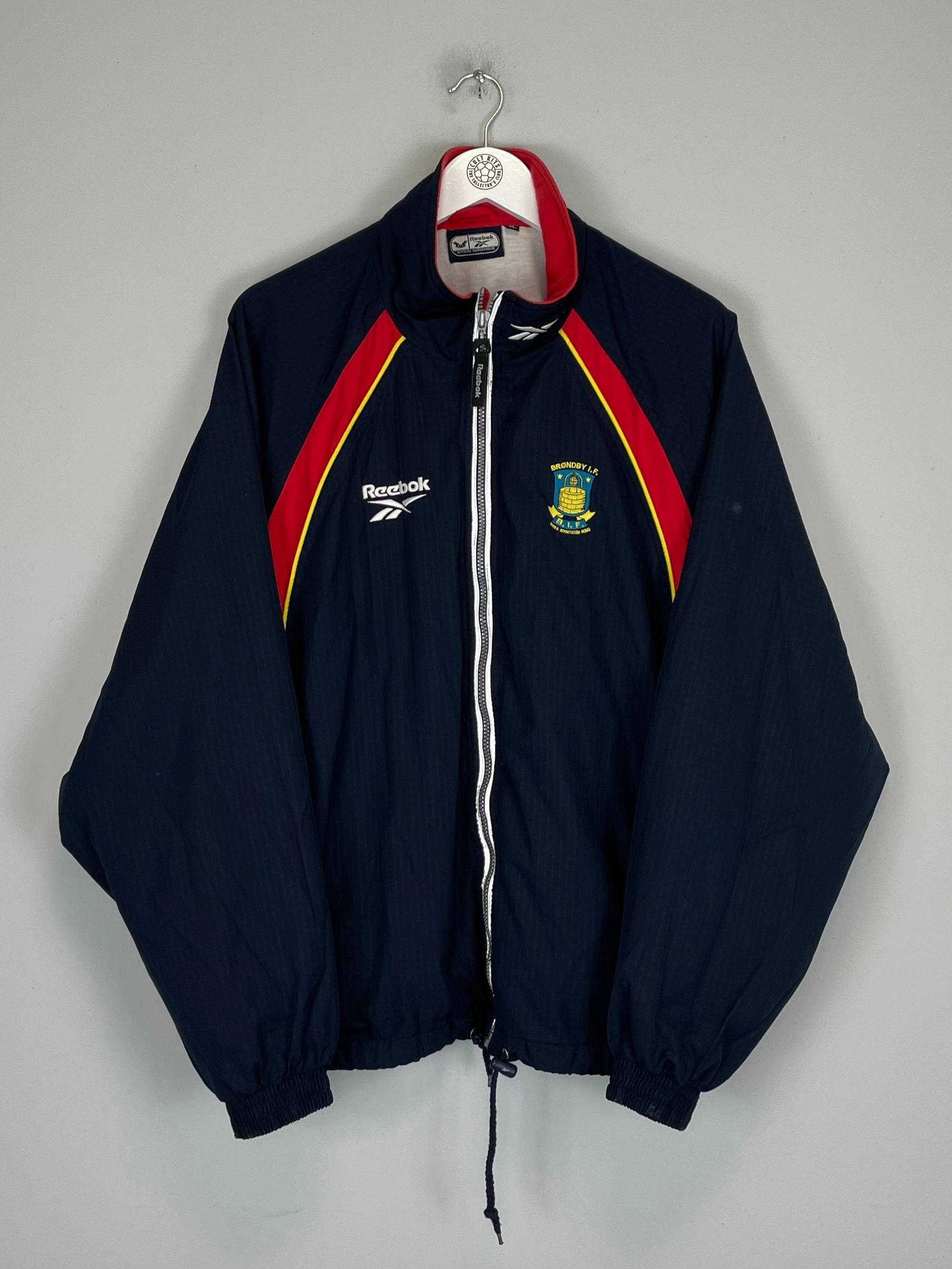 1997/98 BRONDBY TRACK JACKET (XL) REEBOK exercise