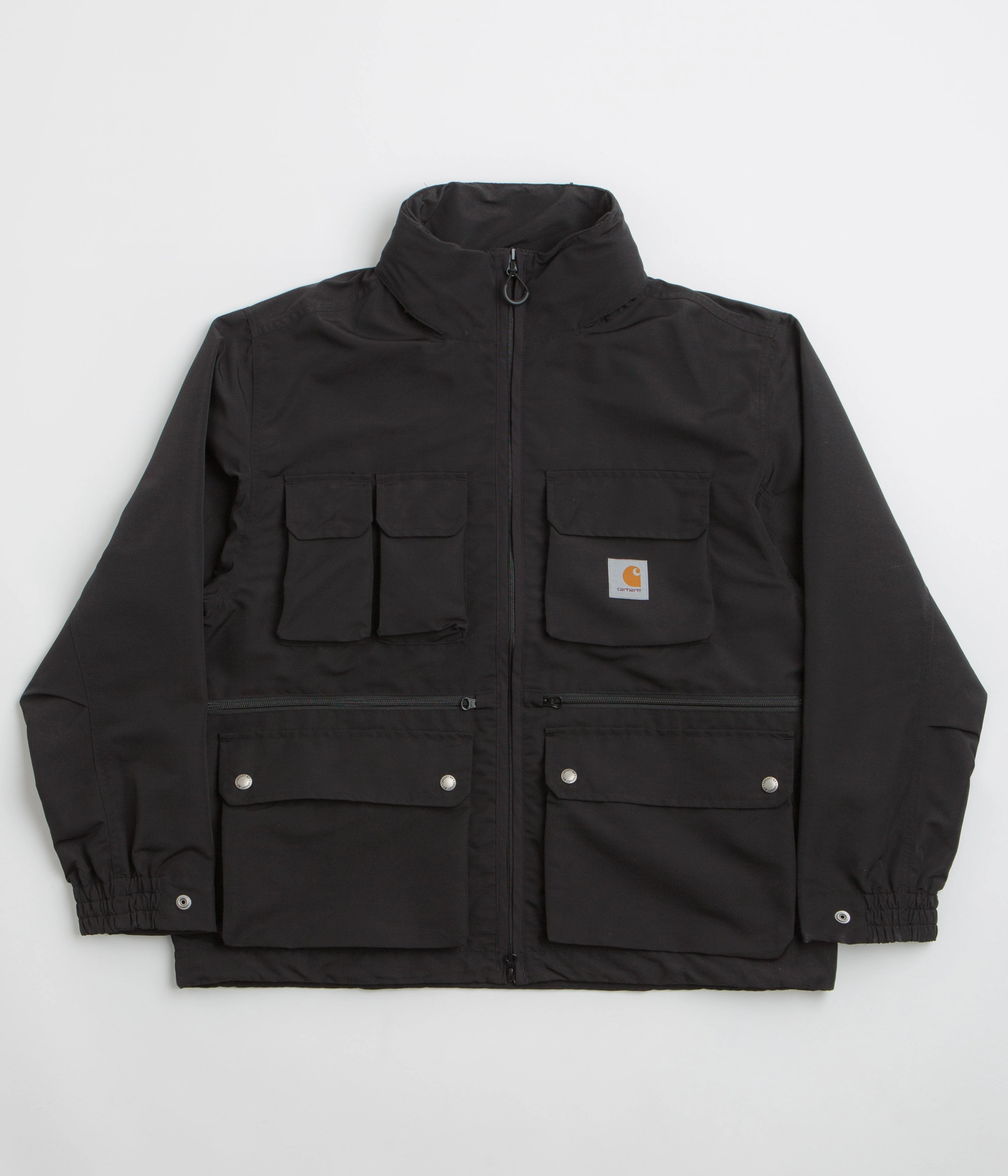 Double Layered Insulation Mountain Fit Carhartt Irwin Jacket - Black