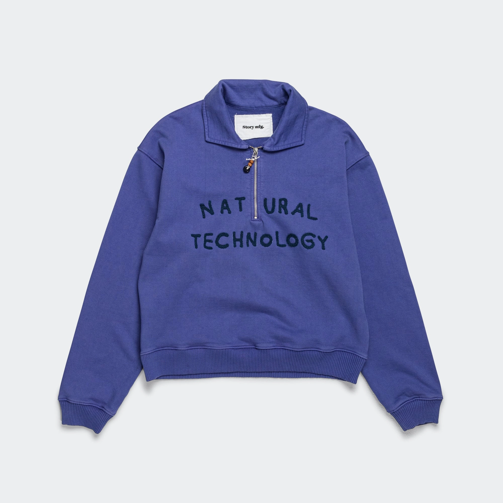 Geo Pullover - Purple Jersey Sweat Street Style Vibe Hoodie Fashion