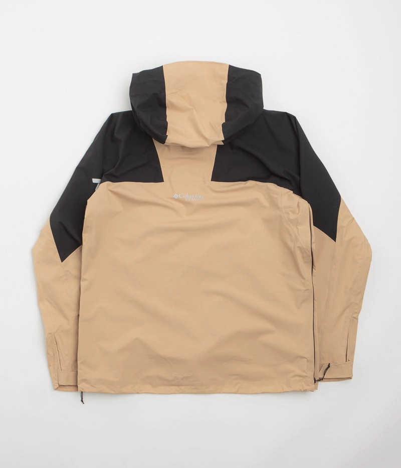 Layered Jungle Columbia Northwest Explorer 3L Shell Jacket - Canoe / Black