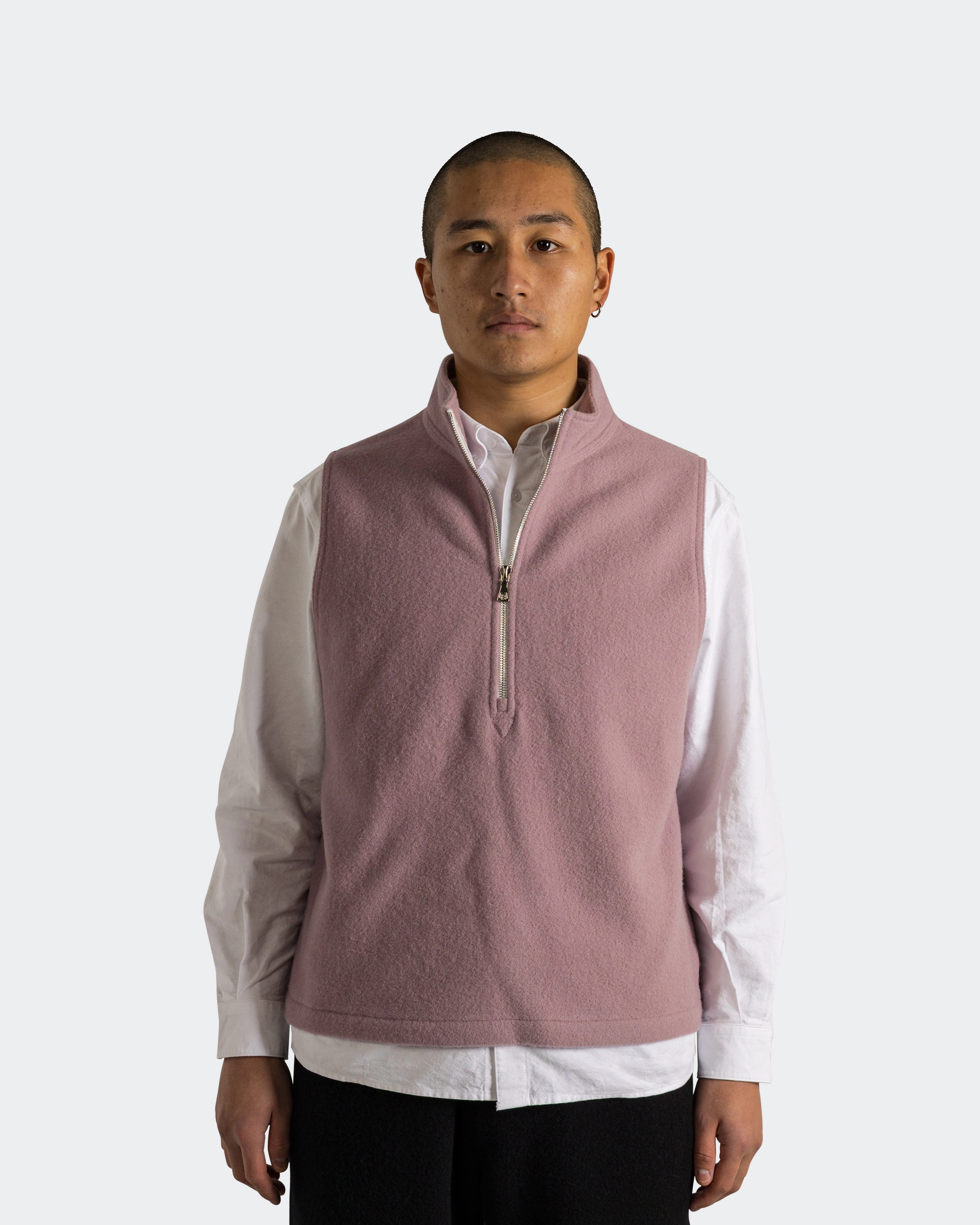 Gilet Fleece City - Myrte Natural Fleece Weatherproof Zippers