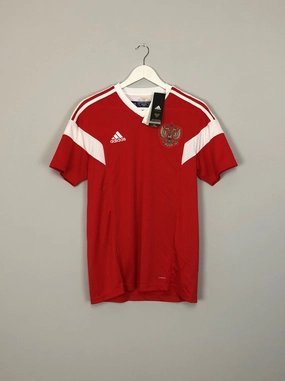 2018/19 Russia *BNWT* Home Shirt (Multiple Sizes) Adidas Recycled Material Blend Quick Release Tag