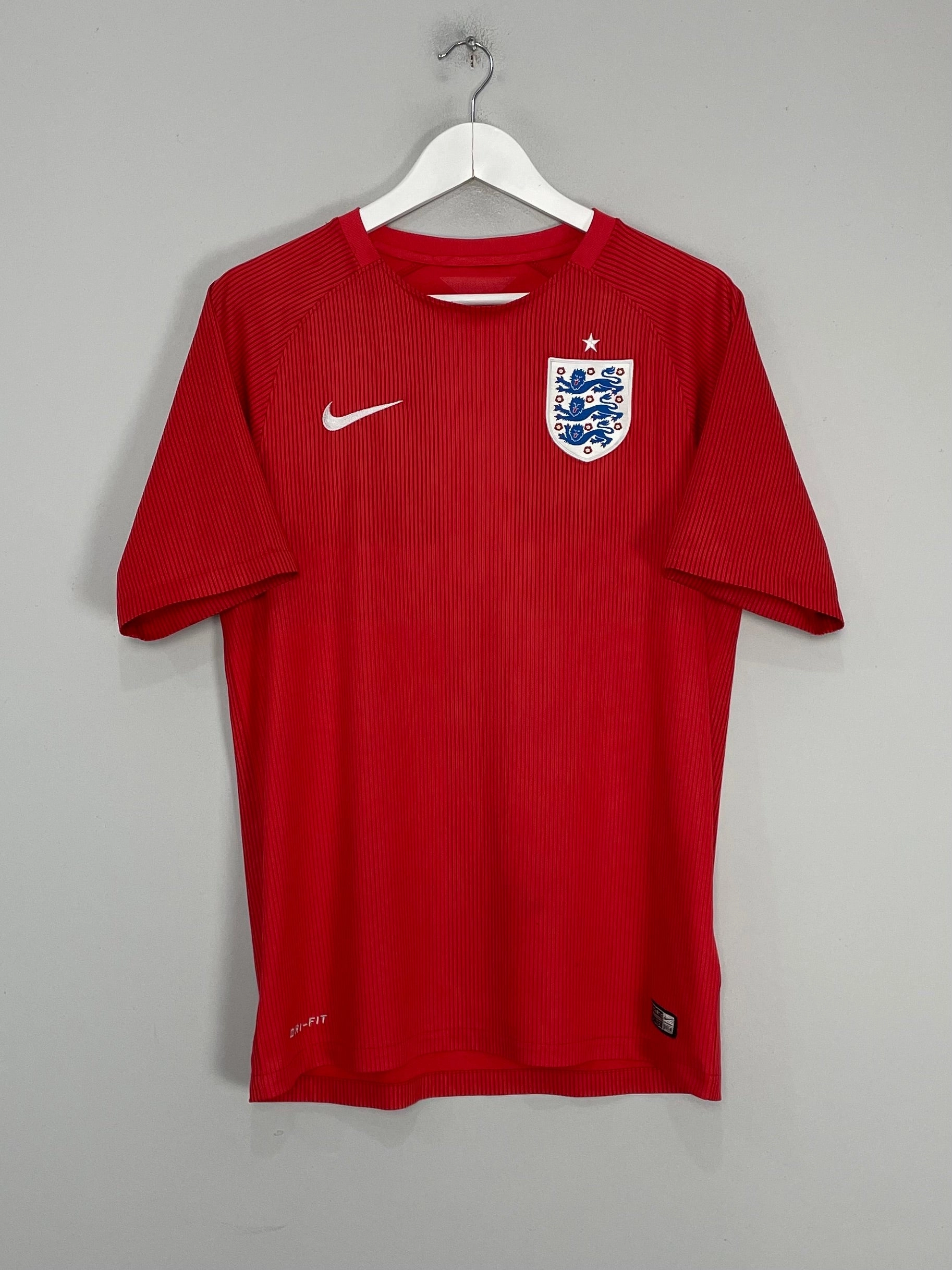 Irregularity Free Edging Ultra Fine Zippers 2014/15 ENGLAND AWAY SHIRT (M) NIKE