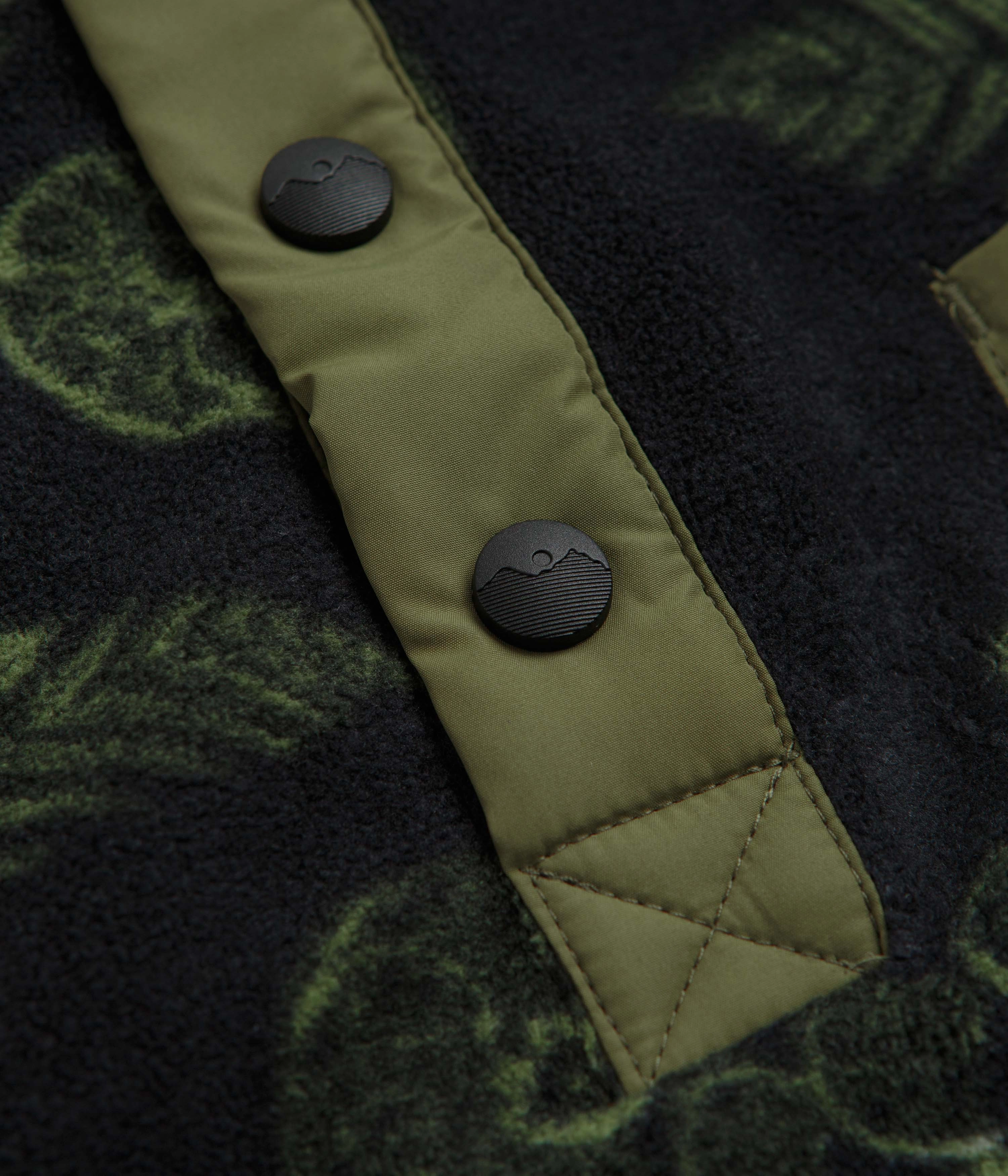 Soft Touch Midday Chill Kavu Teannaway Fleece - Fiddlehead