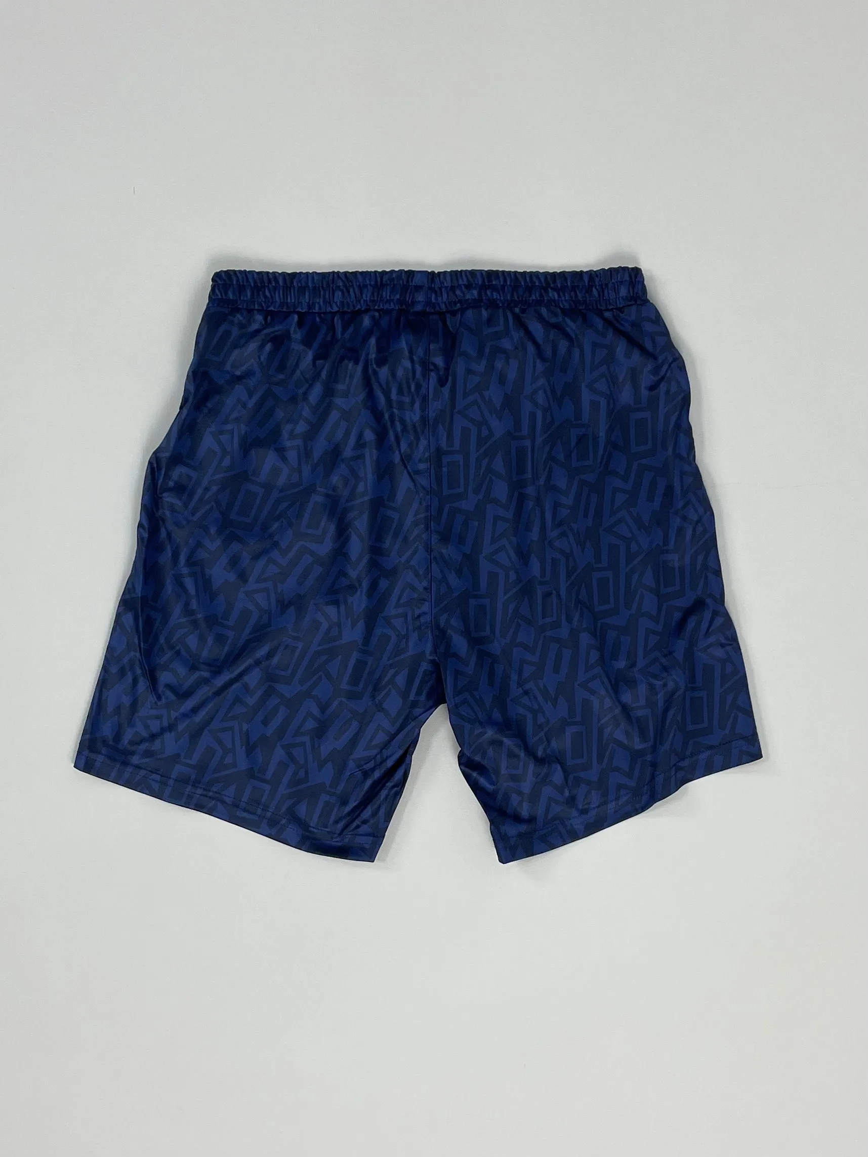 UMBRO *BNWT* NAVY GRAFFITI SHORTS (MULTIPLE SIZES) WITH POCKETS Anniversary Gift Underwear
