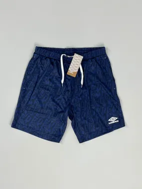 UMBRO *BNWT* NAVY GRAFFITI SHORTS (MULTIPLE SIZES) WITH POCKETS Warm Day Outfit