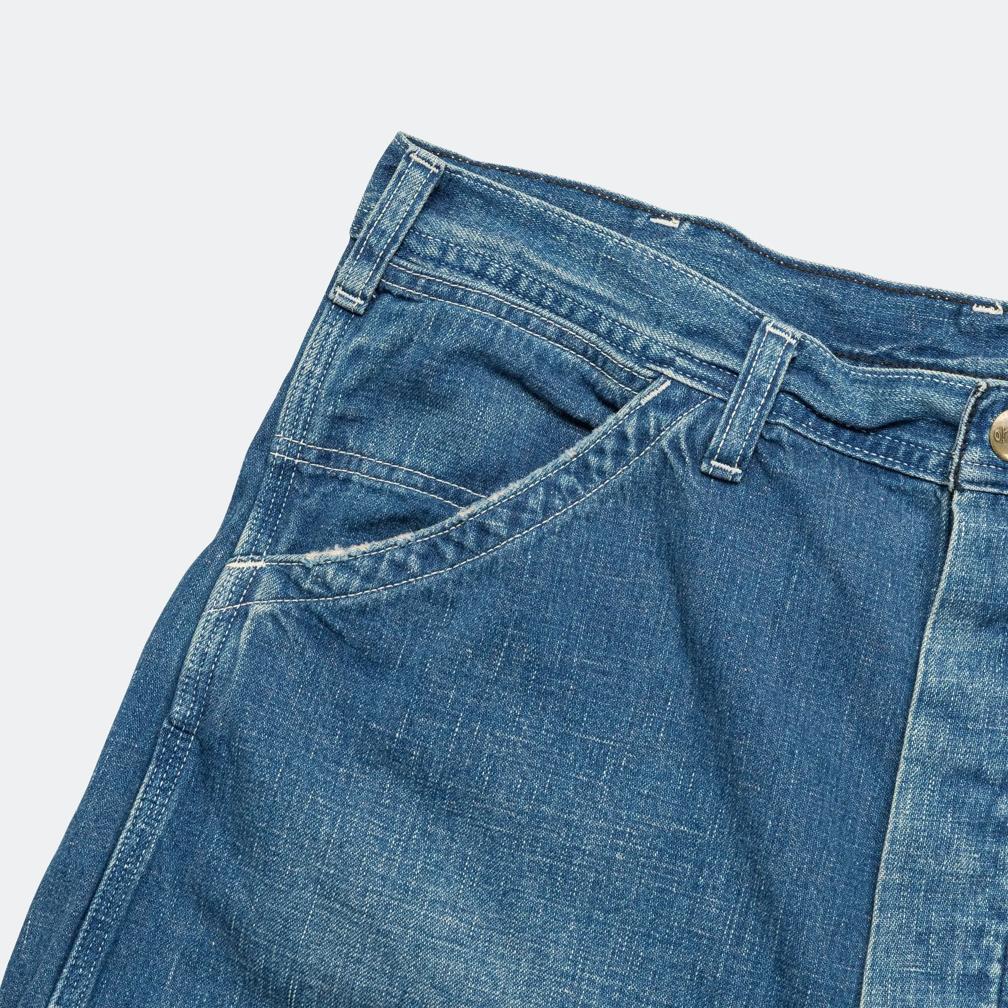 dress shorts Wide Fit 40's Painter Shorts - Denim Used