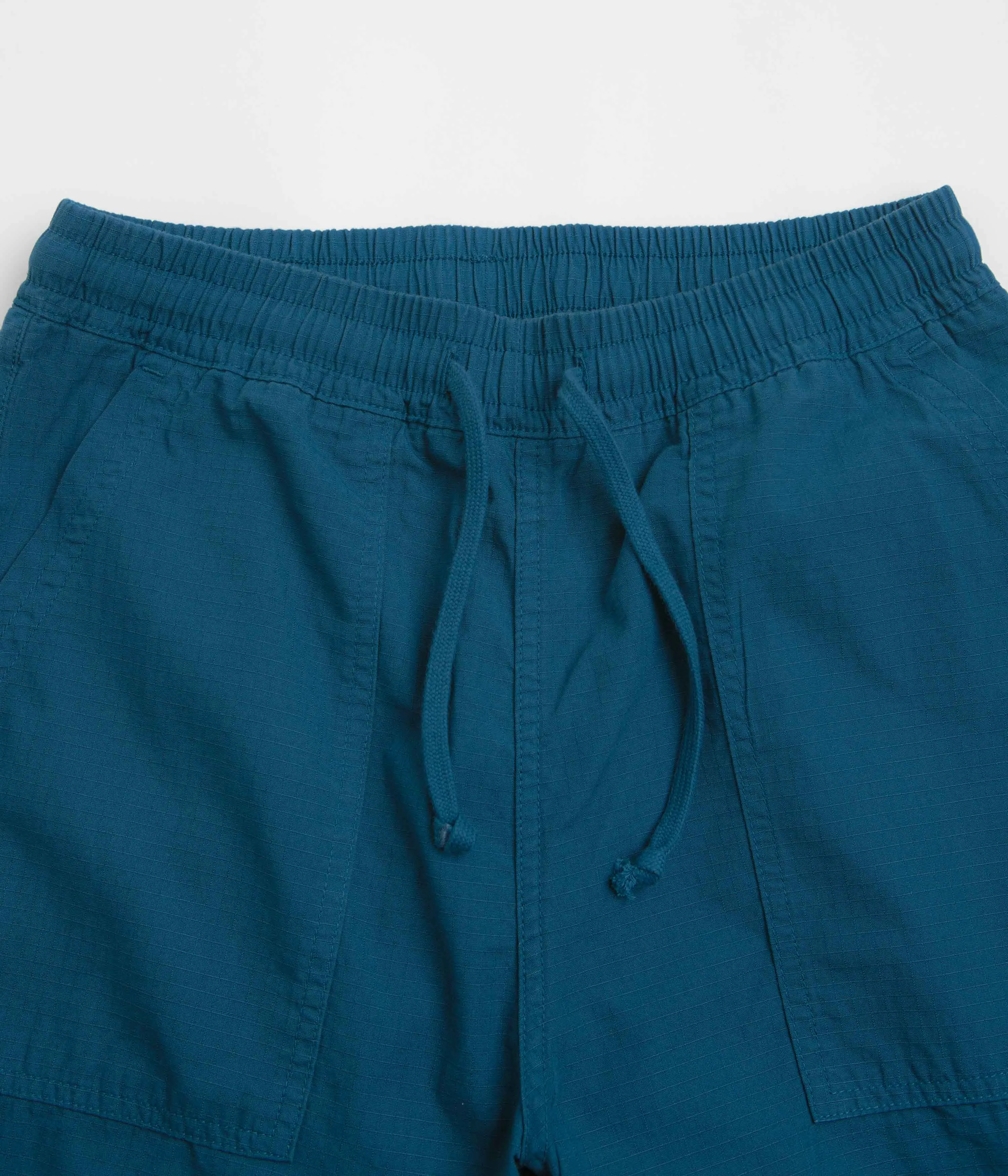 beachy vibe Zero Irritation Tags Service Works Ripstop Chef Shorts - Ocean