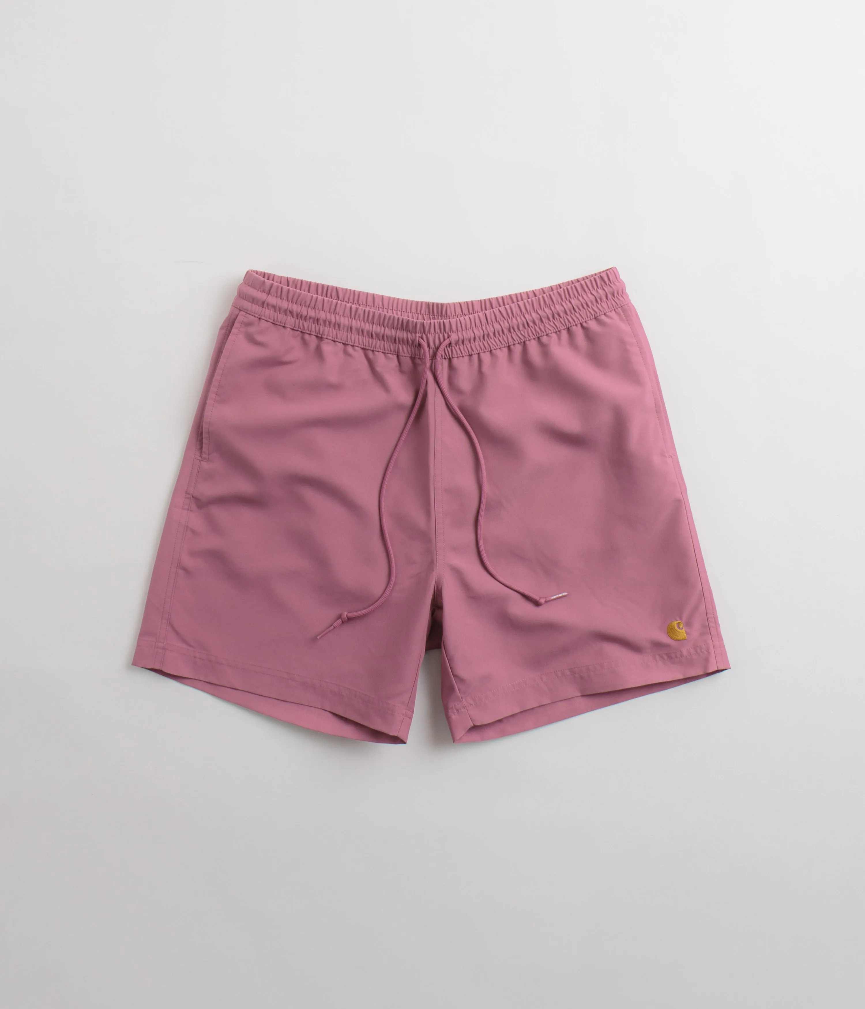 Carhartt Chase Swim Trunks - Magenta / Gold No Ride Up Technology tank top