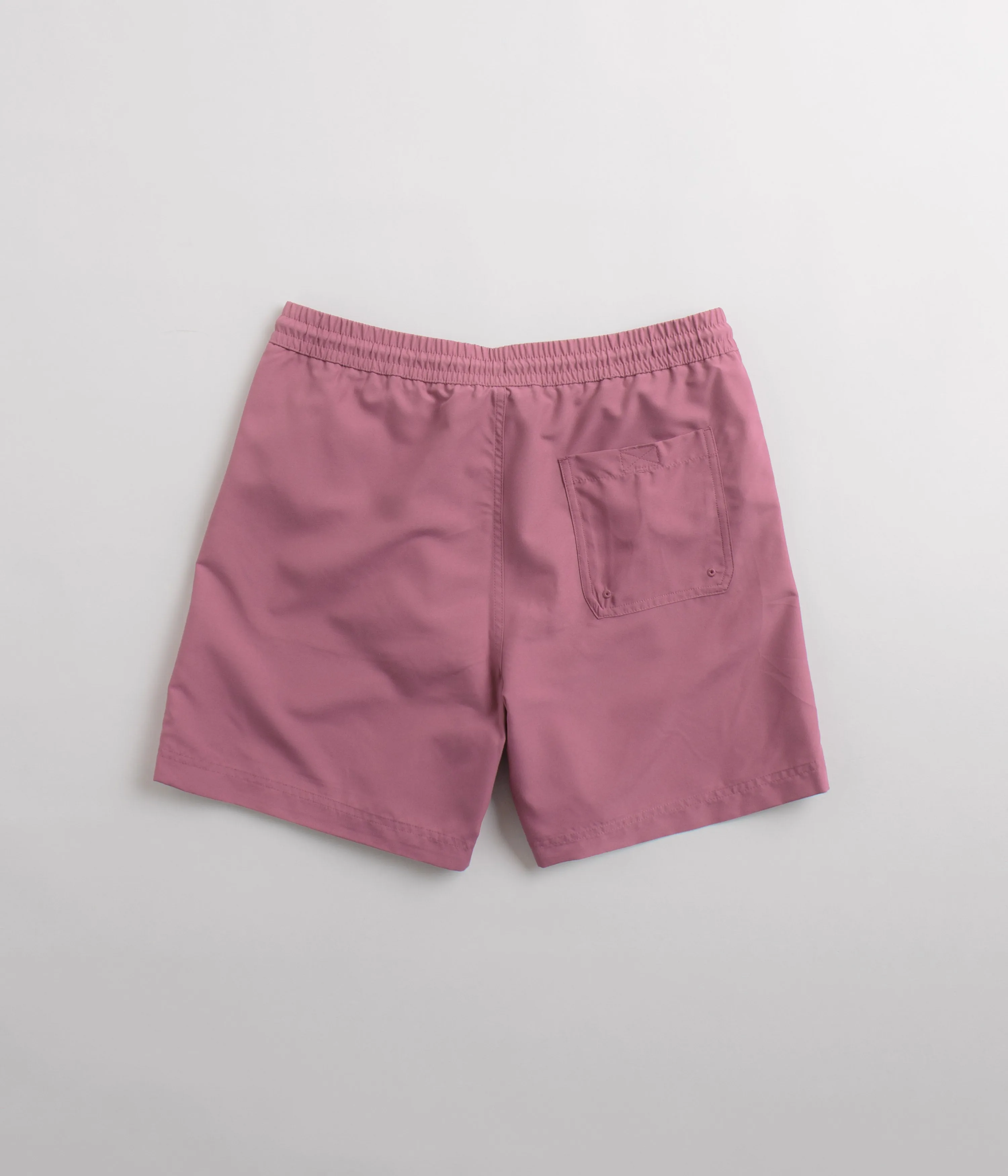 silk blend Carhartt Chase Swim Trunks - Magenta / Gold