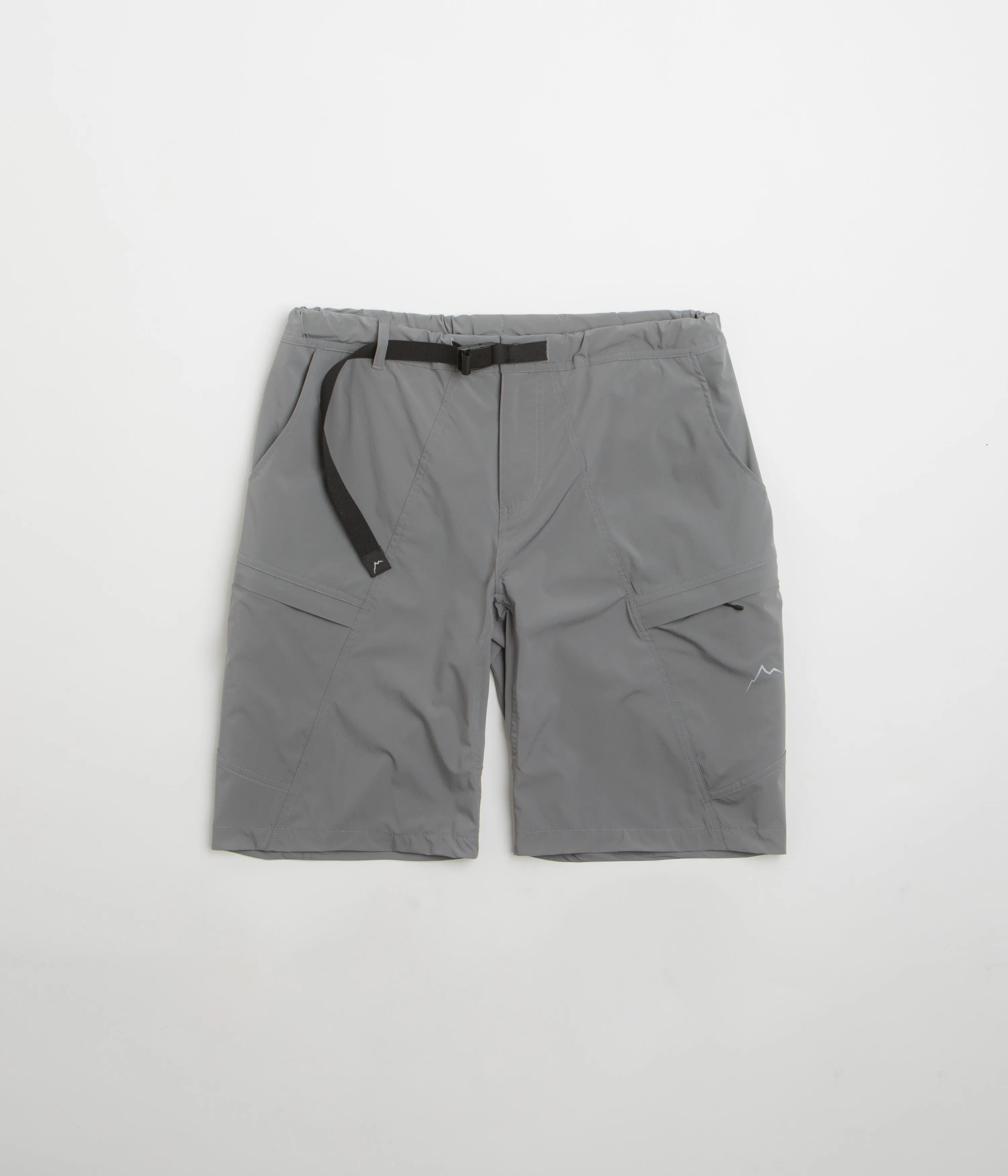 Tagless Labeling Stain-Resistant Cayl Stretch Shell Shorts - Grey