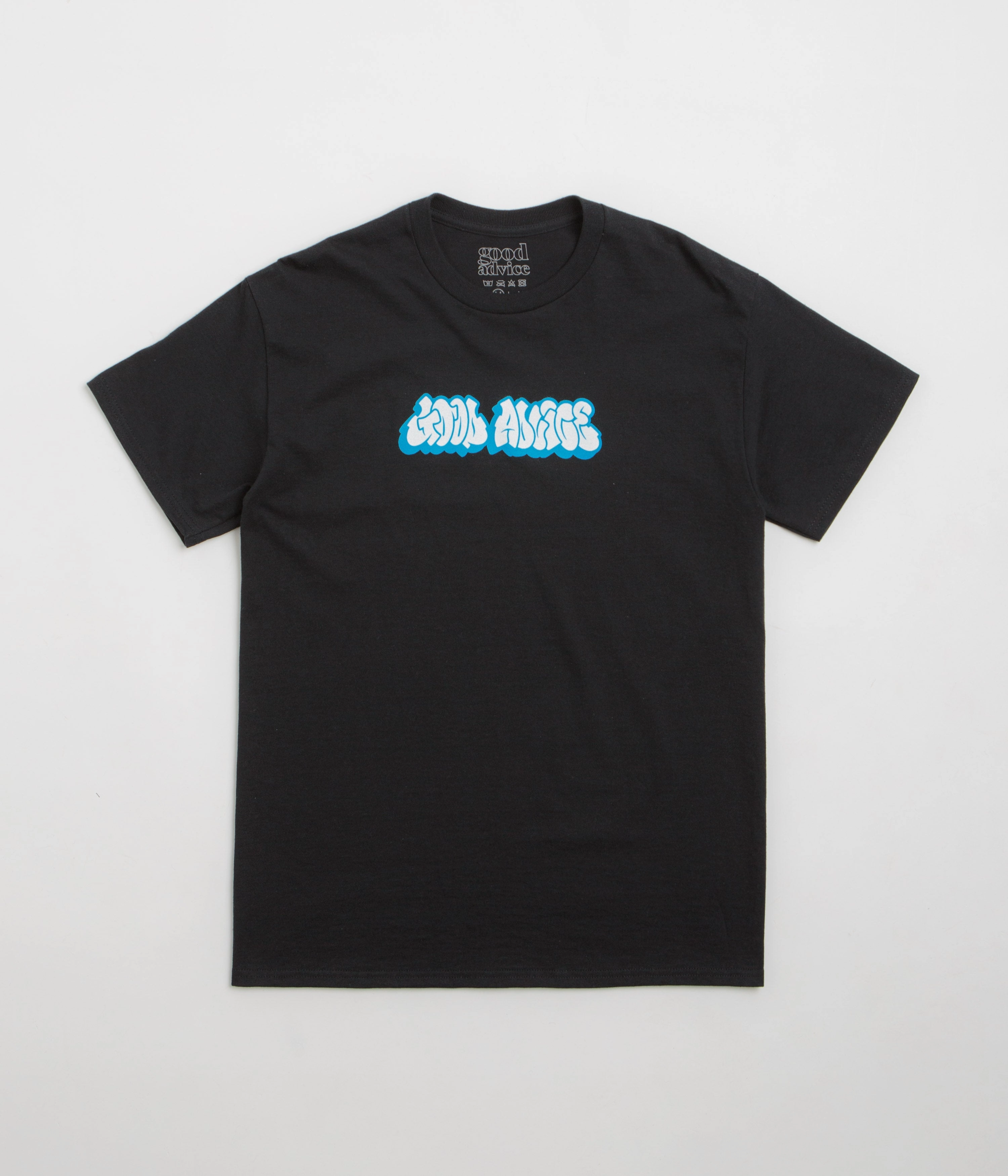 Good Advice 90s T-Shirt - Black Thermal Regulation Fabric