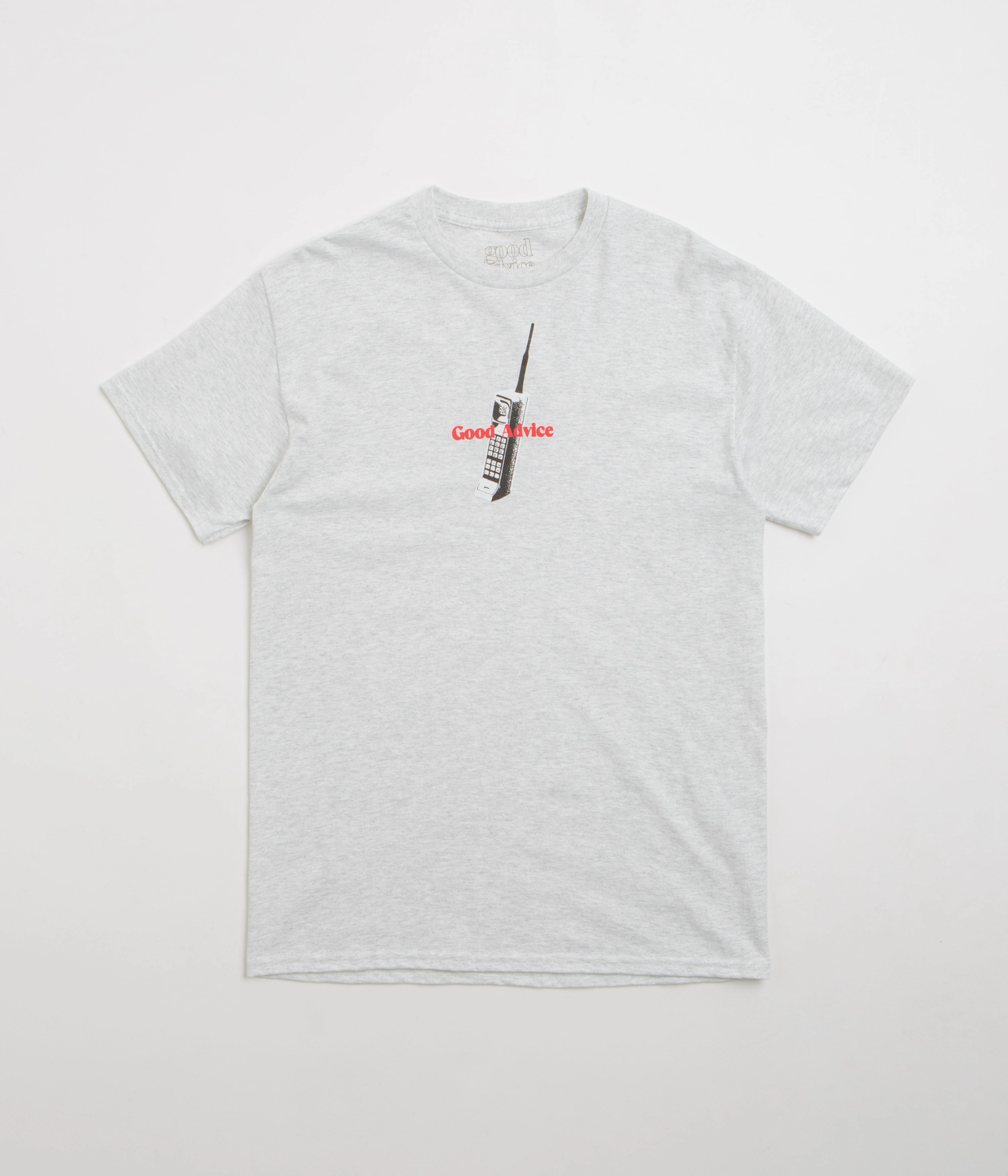 Good Advice Chat Line T-Shirt - Ash Yoga class Trendy Piece