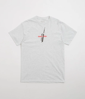 Good Advice Chat Line T-Shirt - Ash Yoga class Trendy Piece