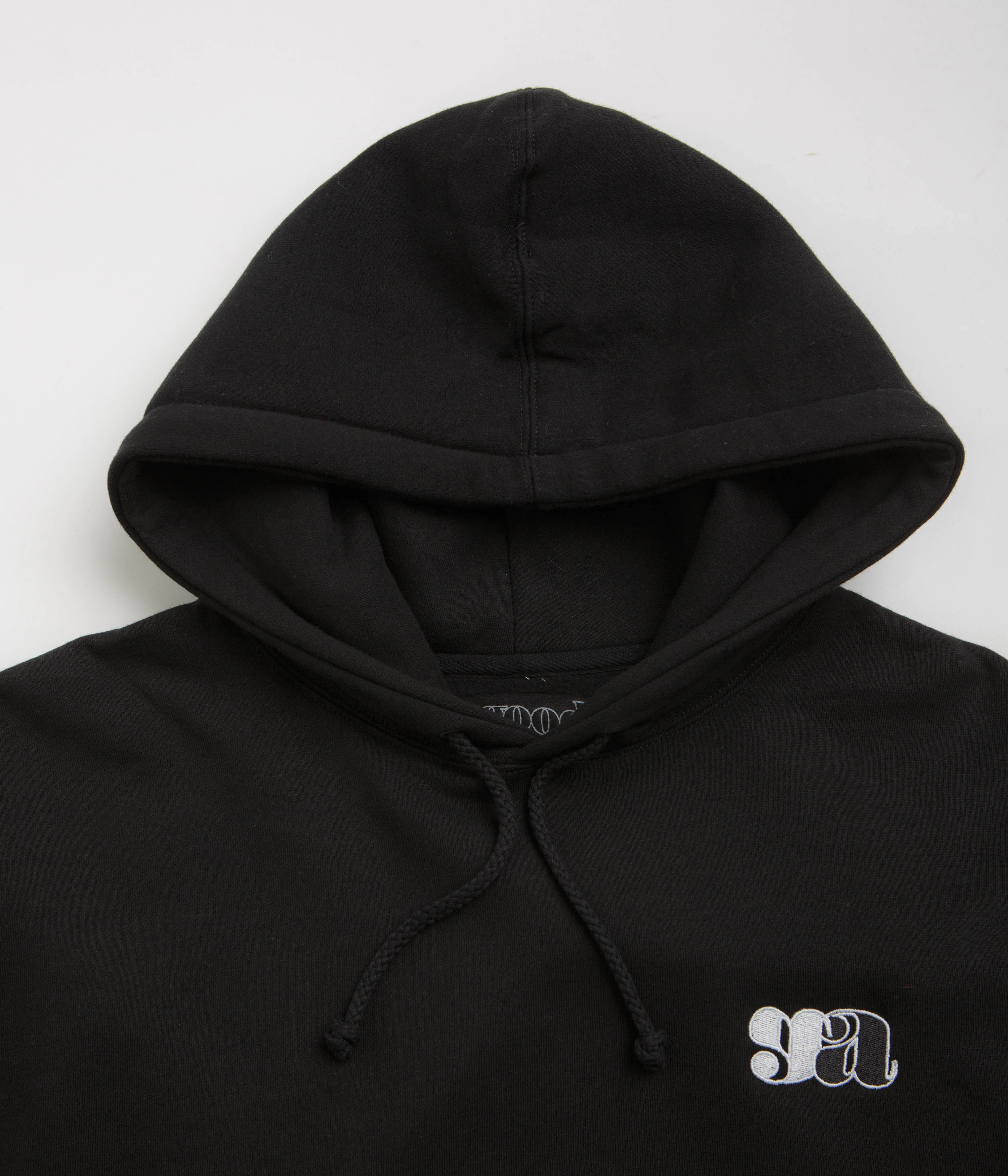 Good Advice GA Hoodie - Black full zip Odor Resistant Coating