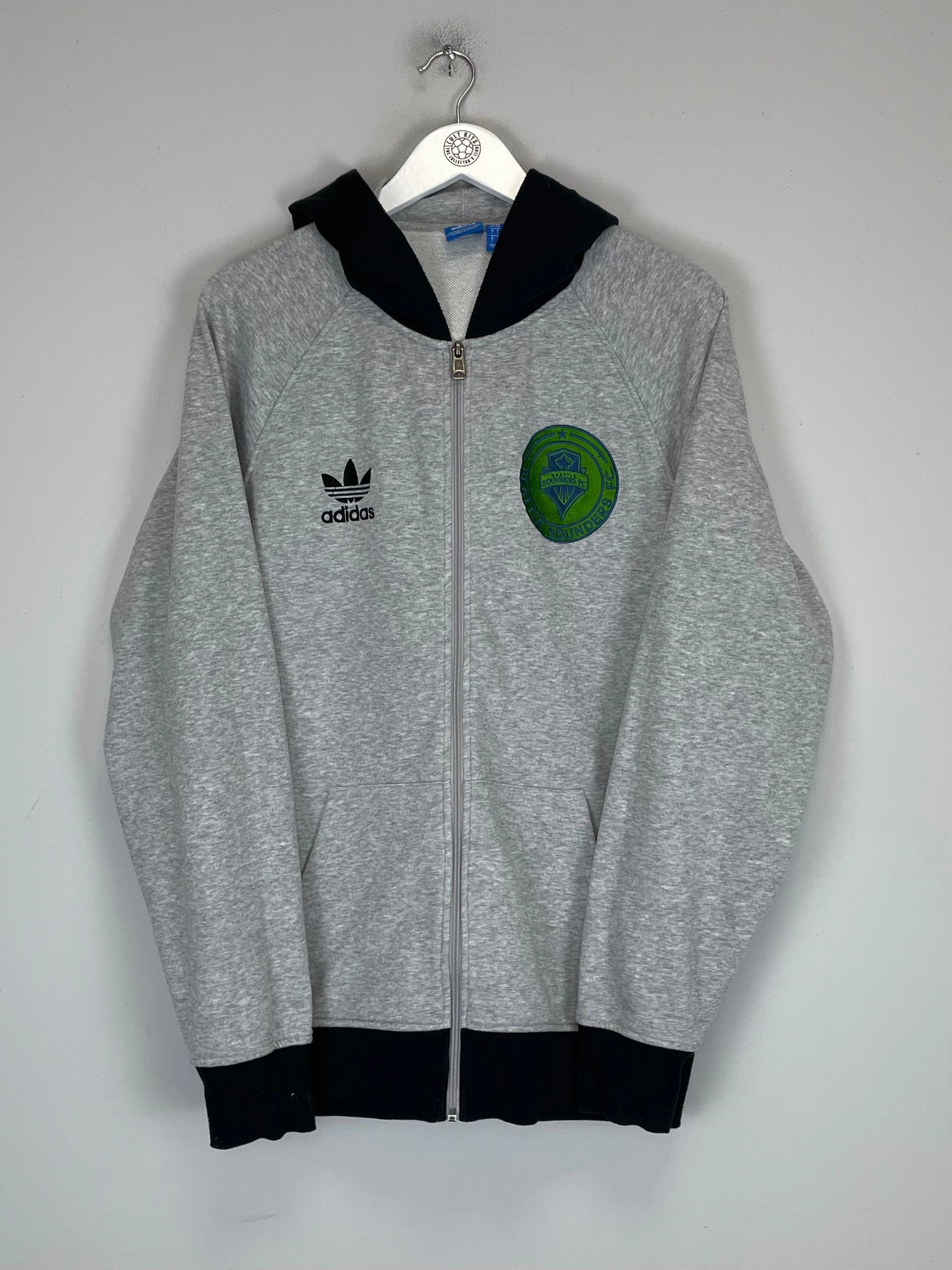 2015/16 SEATTLE SOUNDERS HOODED TRACK JACKET (L) ADIDAS ORIGINALS theme park Texture