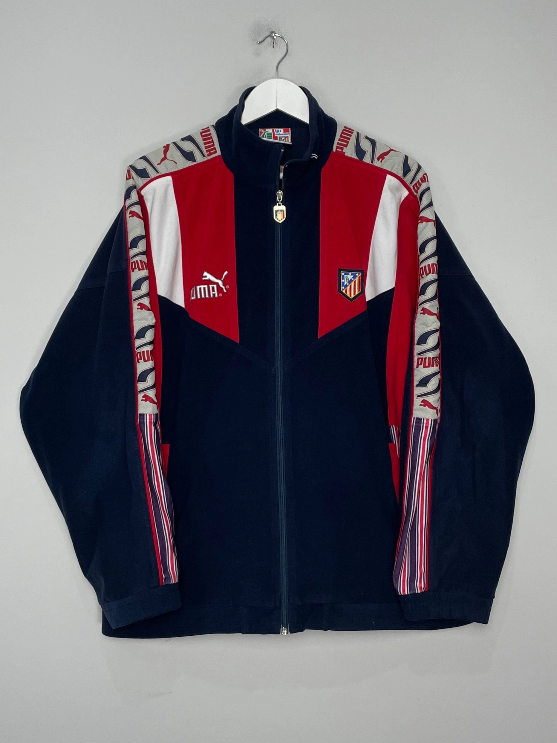 QuickReleaseClosures 1994/95 ATLETICO MADRID TRACK JACKET (XXL) PUMA