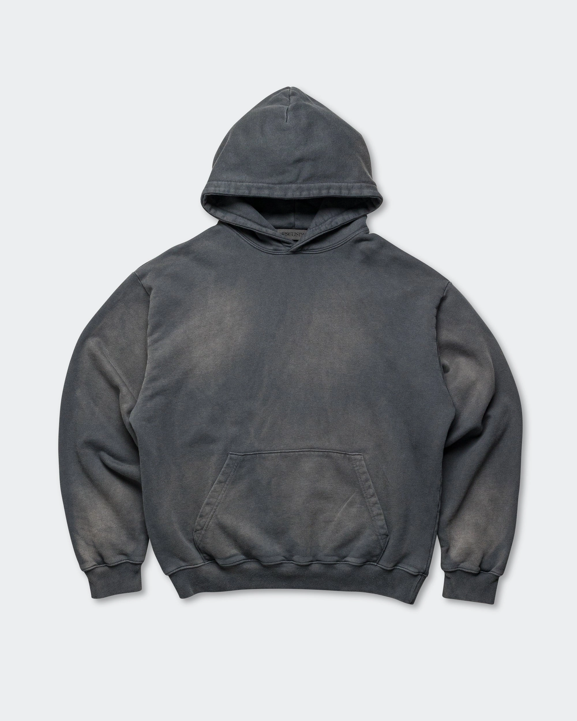 Pareidolia Hoodie - Faded Grey Relaxed Fit Hoodie