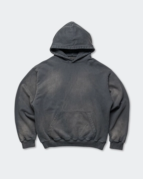Pareidolia Hoodie - Faded Grey Relaxed Fit Hoodie
