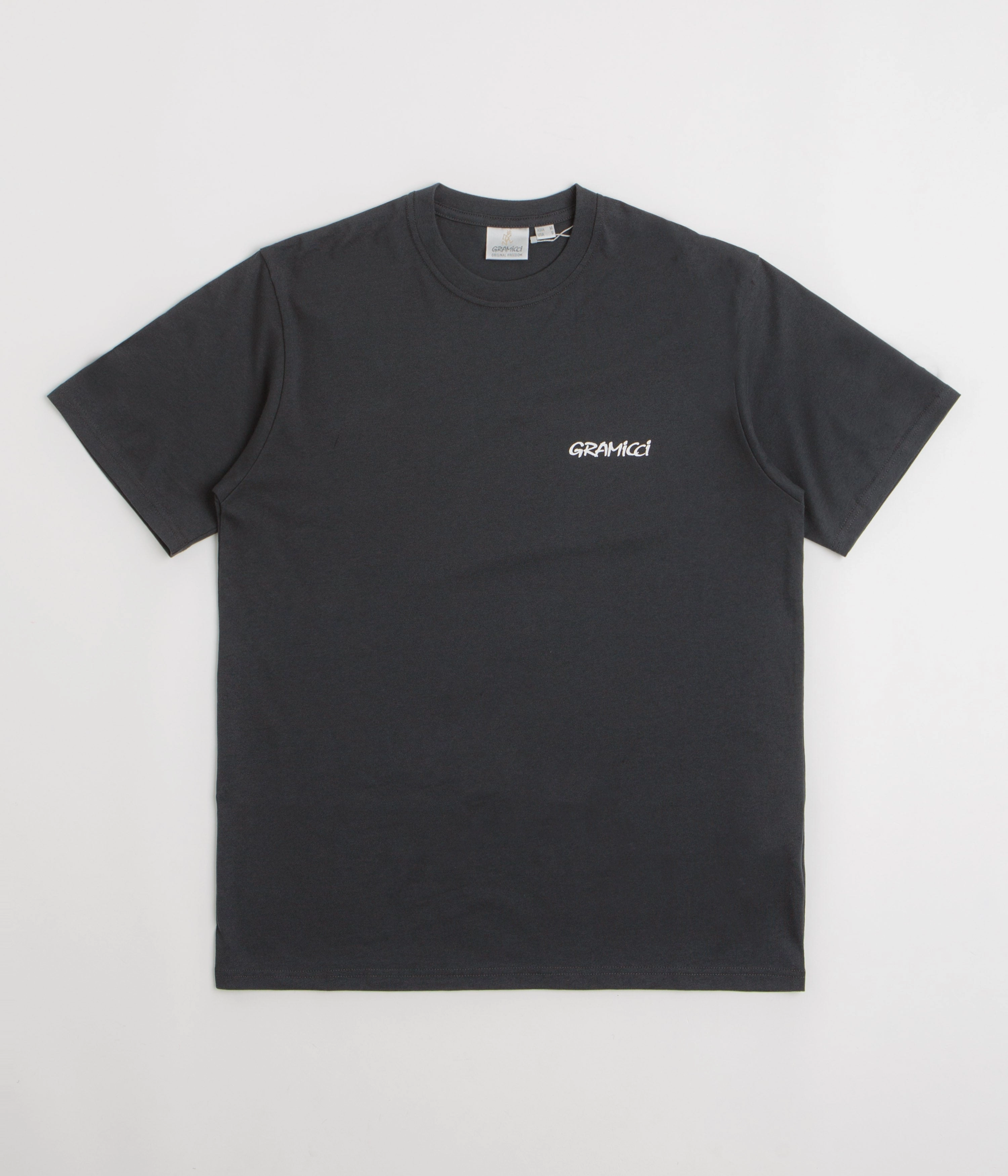 Comfy and Versatile Casual Essential Gramicci Ice Axe T-Shirt - Vintage Black