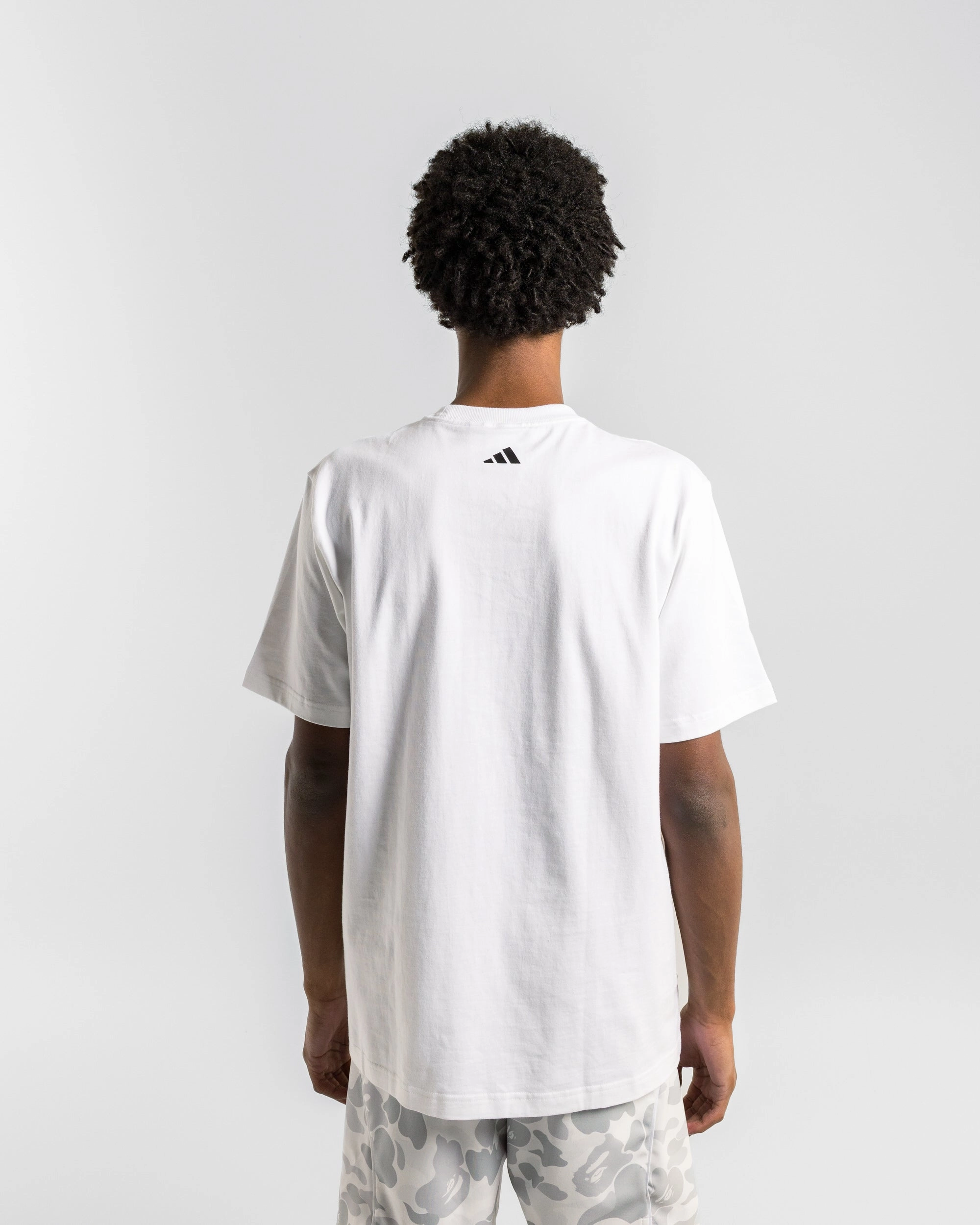 Milo Tee x BAPE - White Low Profile Collar