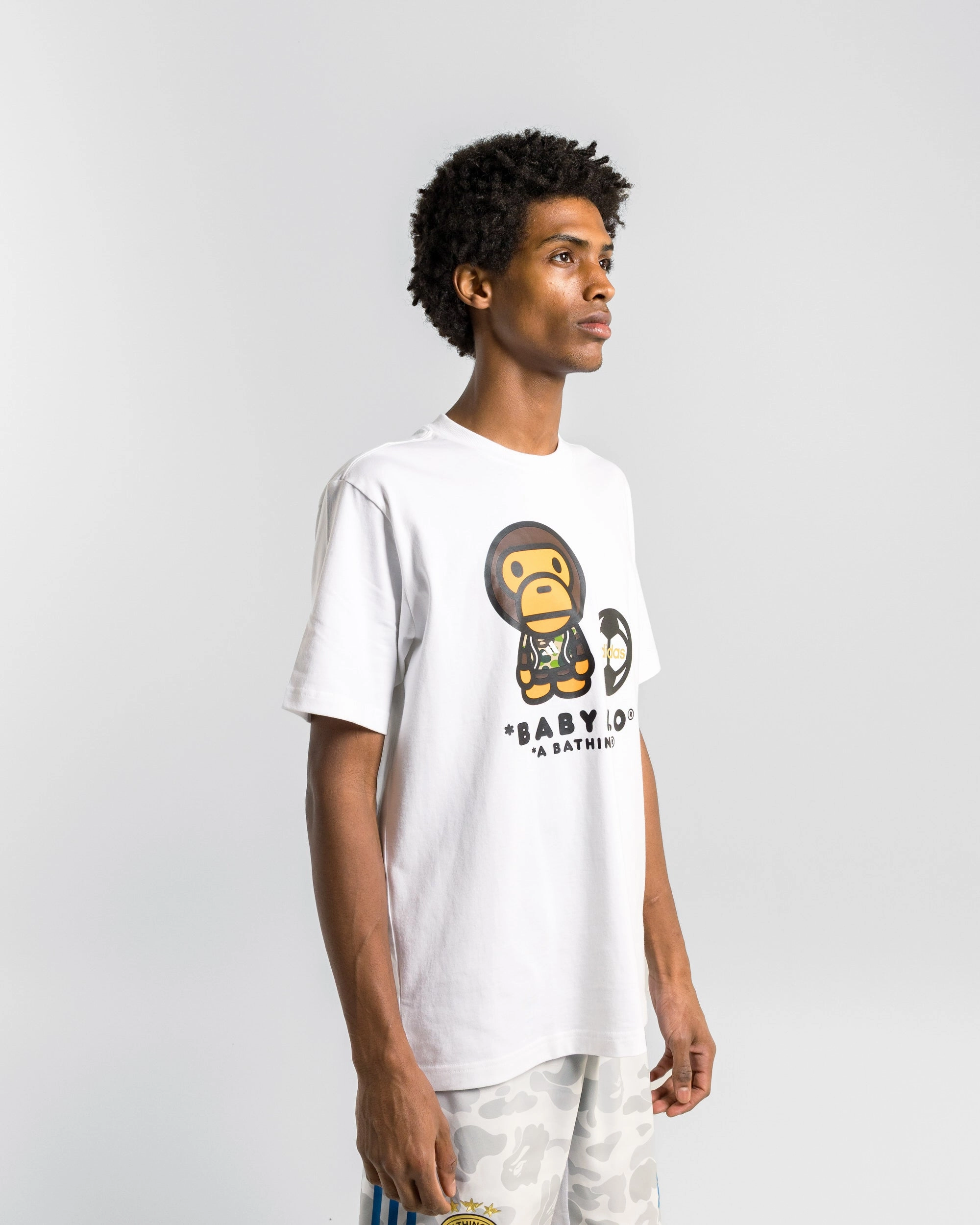 Milo Tee x BAPE - White EcoConscious Processing