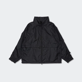 GORE-TEX Windstopper Tech 2WAYWINDBREAKER Jacket - Black WaterResistantCoating Double Stitch Reinforcement