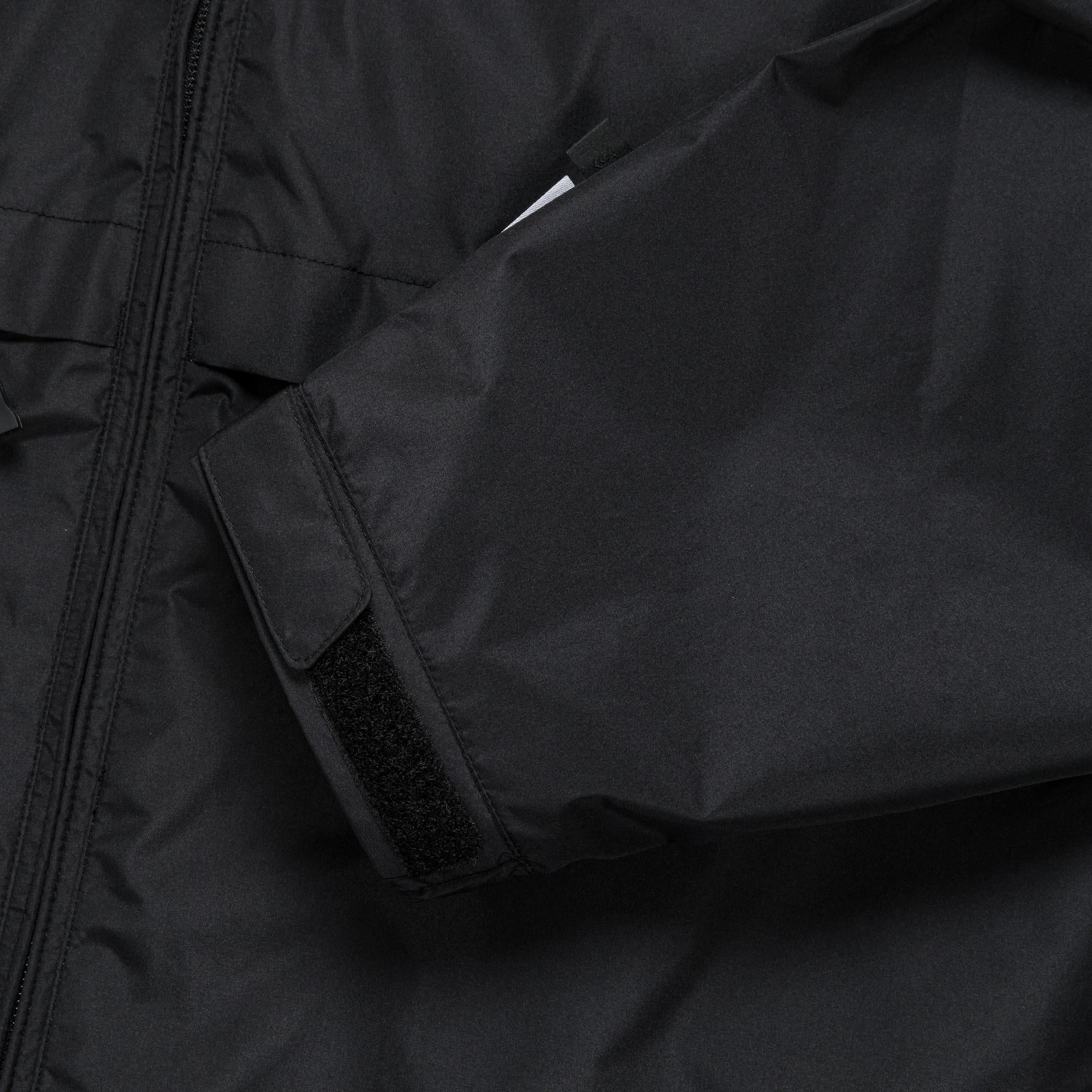 Multi Purpose Loops Breathable fabric tech GORE-TEX Windstopper Tech 2WAYWINDBREAKER Jacket - Black