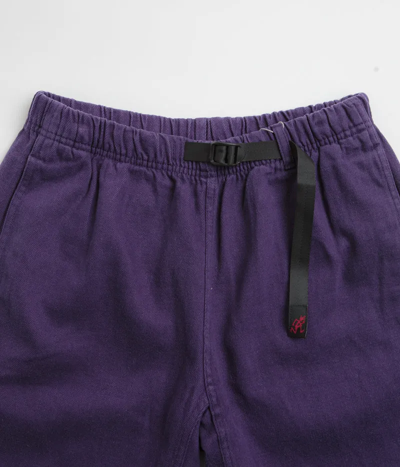 Gramicci Hemp G-Shorts - Purple hiking apparel sports event