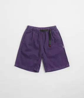 Gusseted Crotch Design Multi Pocket Design Gramicci Hemp G-Shorts - Purple