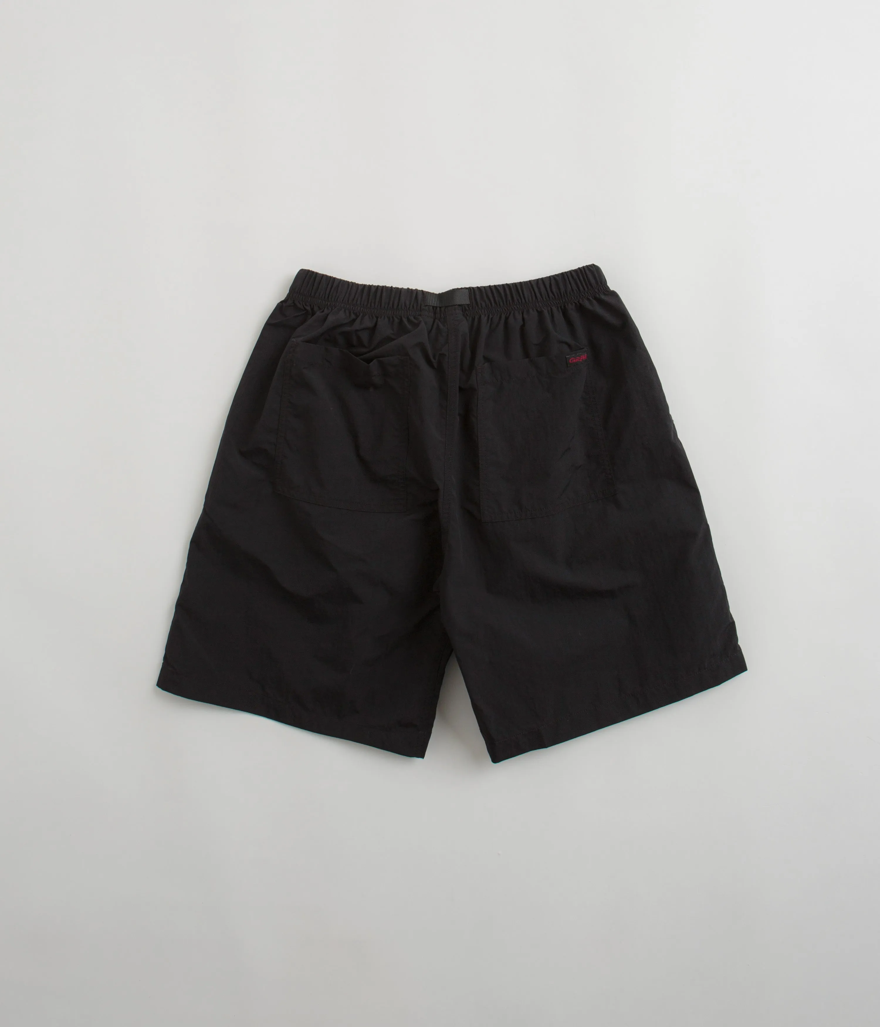 Gramicci Nylon Loose Shorts - Black Flexible Fabric