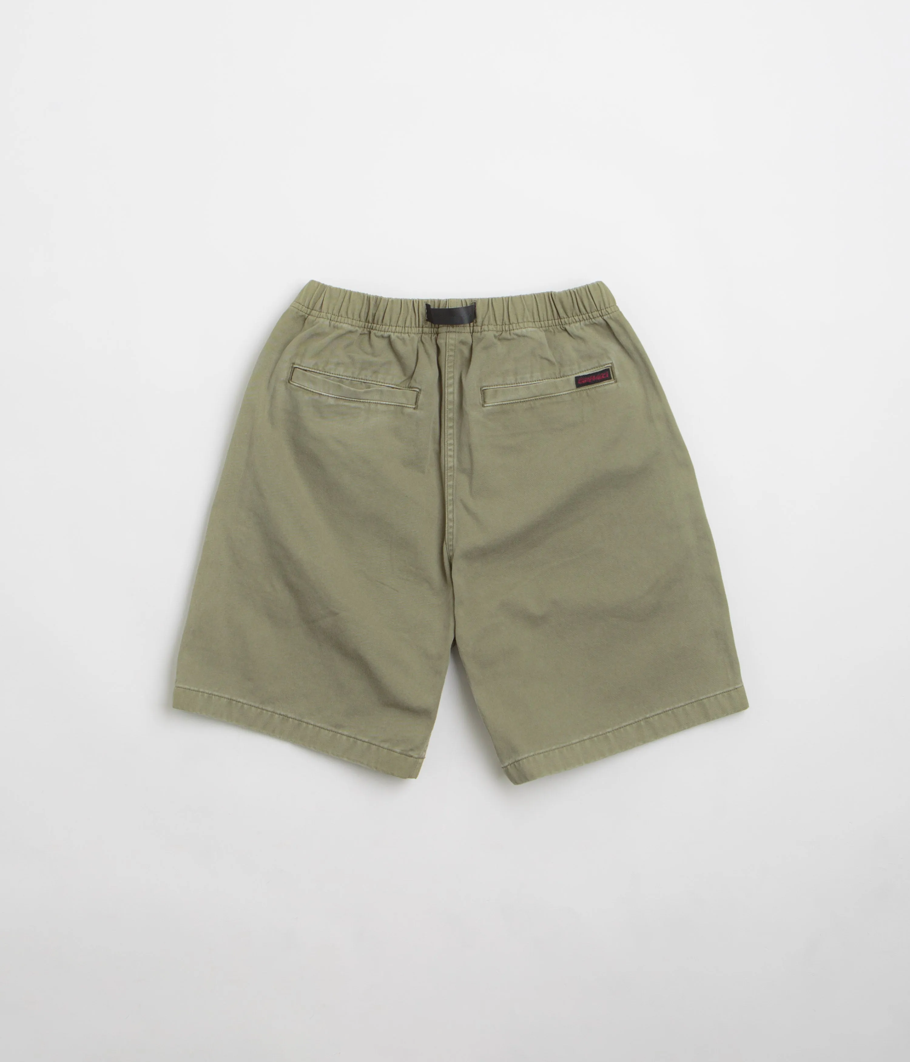 Double Needle Stitching Exclusive item Gramicci Pigment Dye G-Shorts - Herb