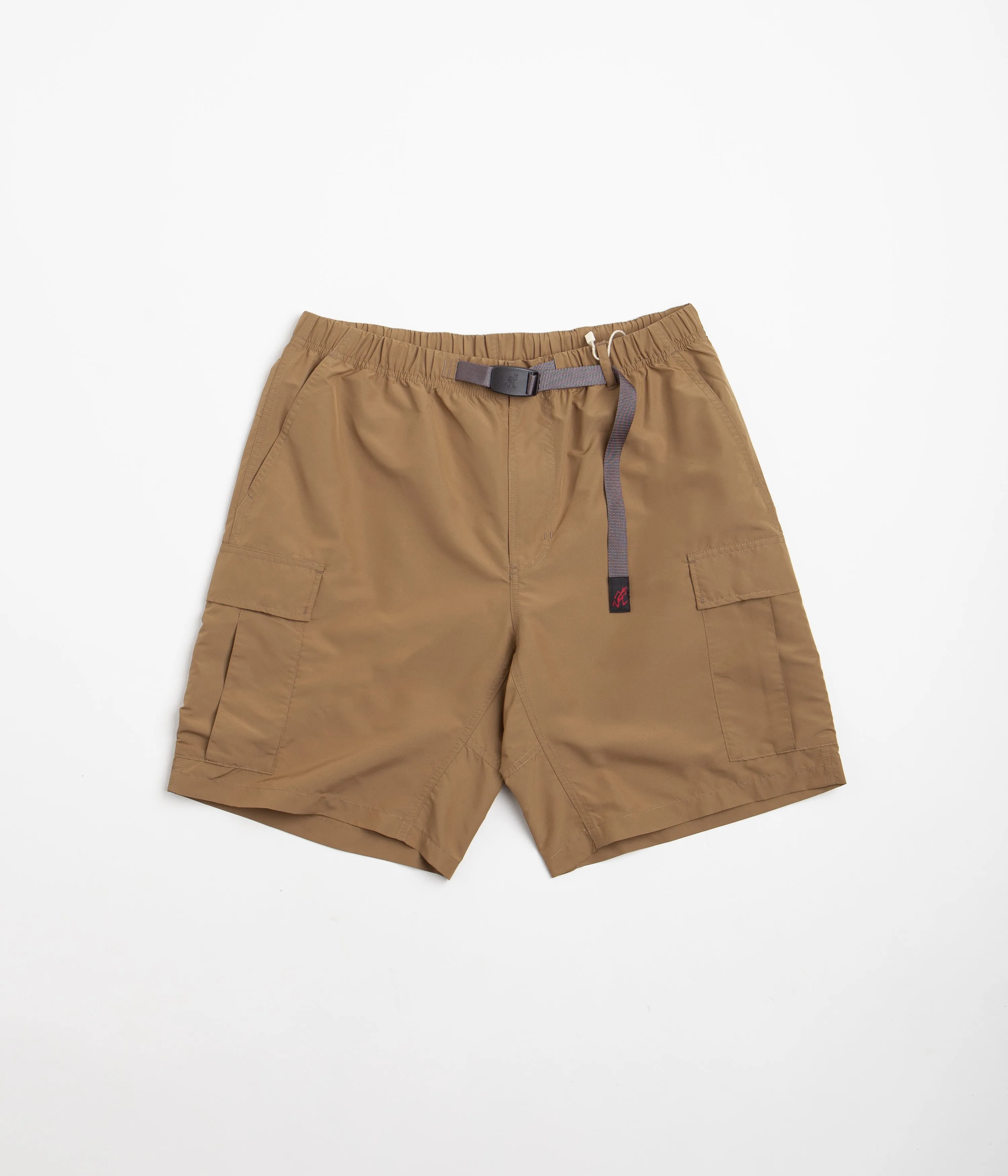 Snag Free Material Non Irritating Tags Gramicci Shell Cargo Shorts - Tan