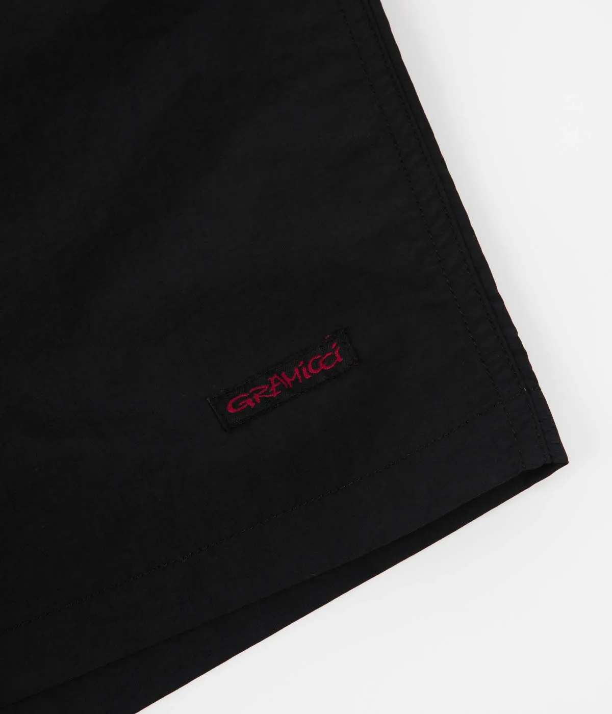 Semi-formal Low Bulk Construction Gramicci Shell Packable Shorts - Black