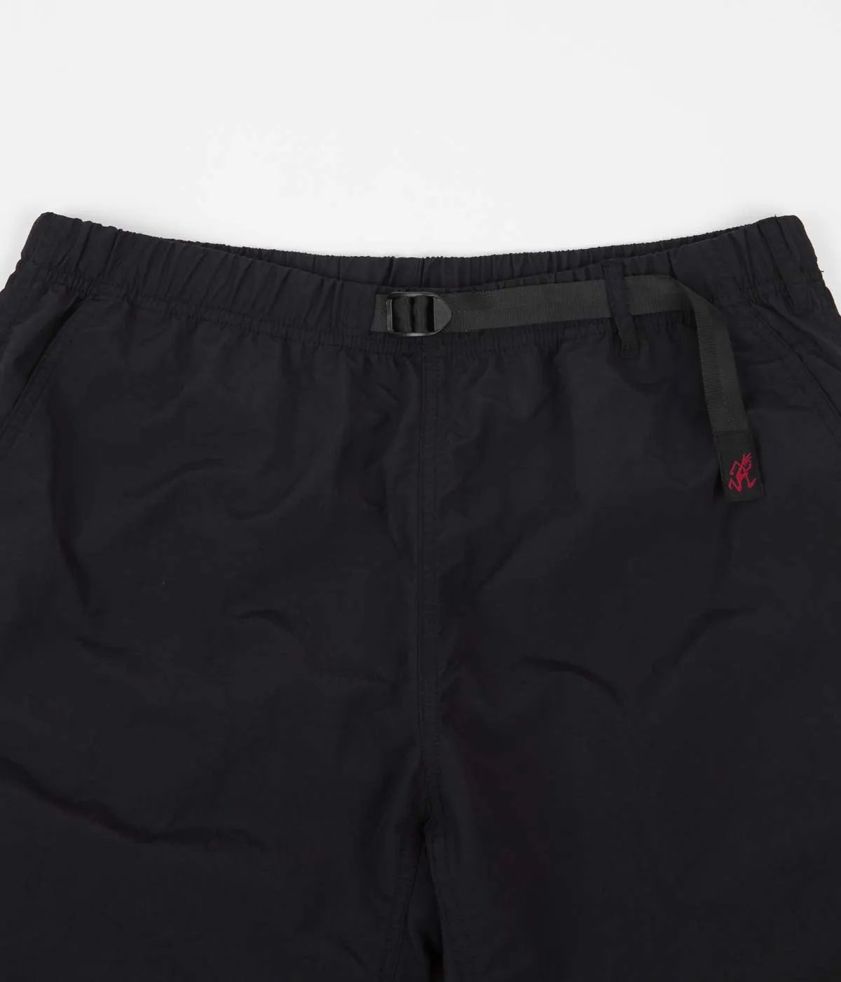 Gramicci Shell Packable Shorts - Black Sports use Wide Leg Silhouette